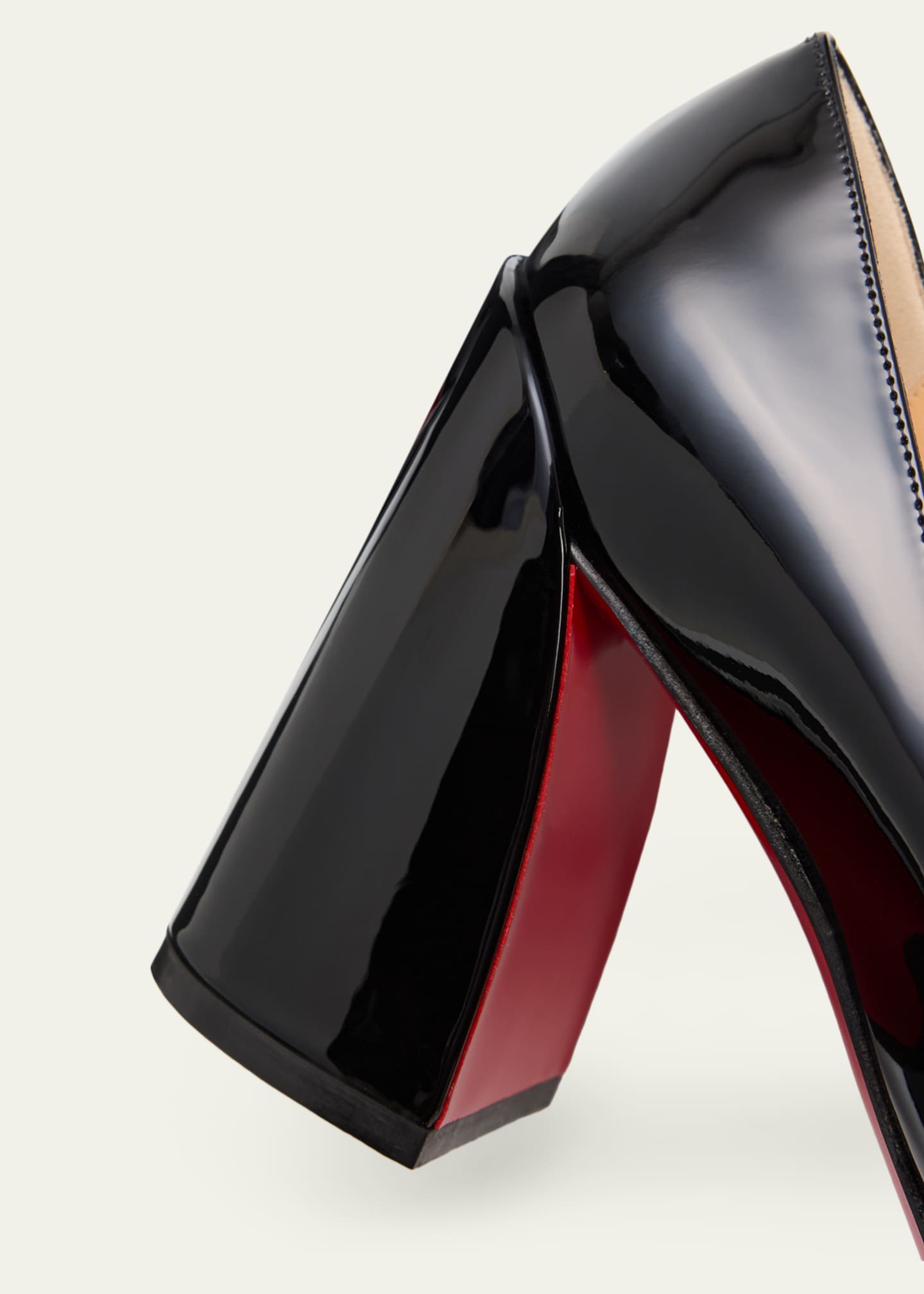Christian Louboutin 85mm Miss Jane Patent Leather Pumps - Bergdorf