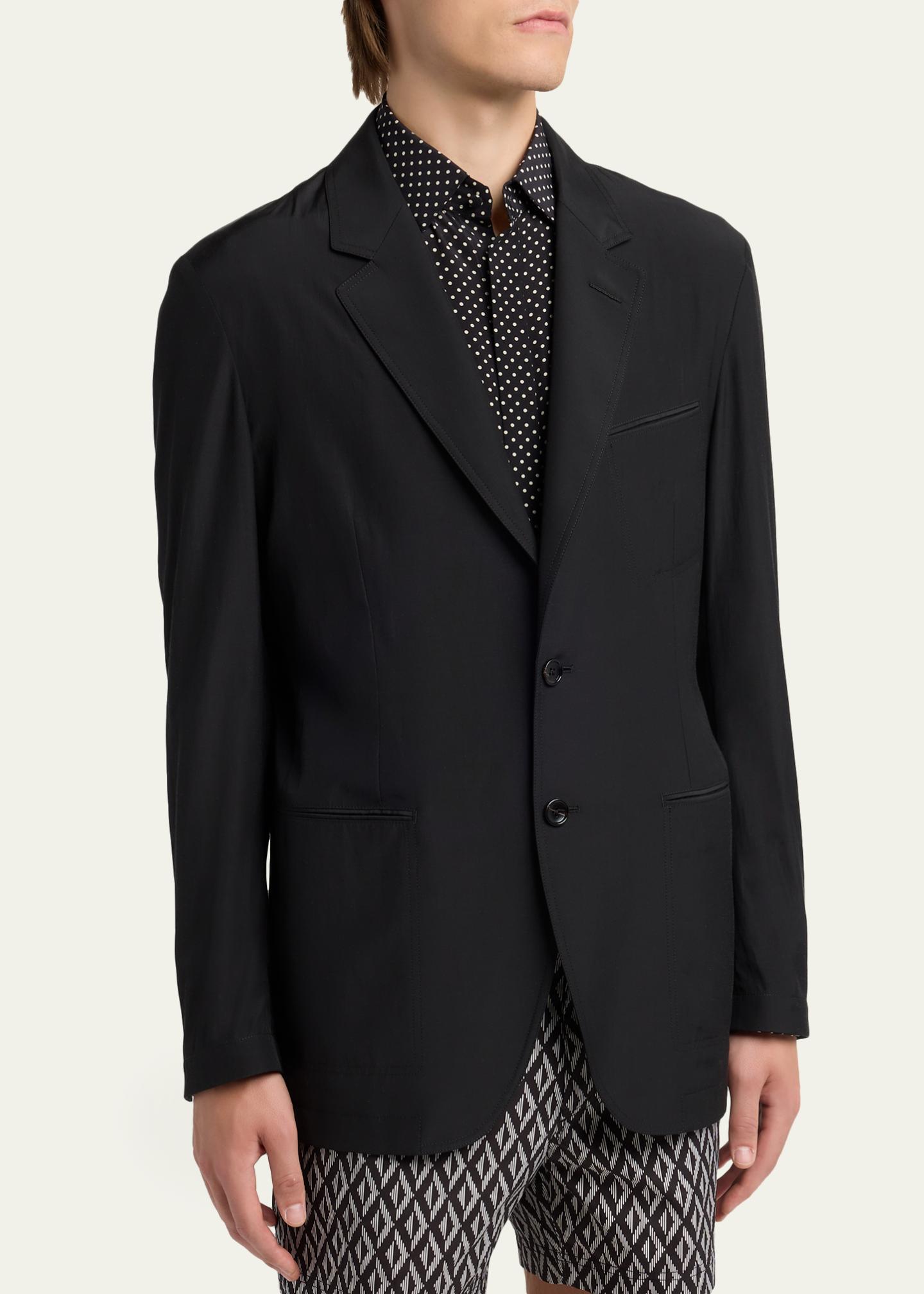 TOM FORD Men's Besom-Pocket Single-Breasted Blazer - Bergdorf Goodman