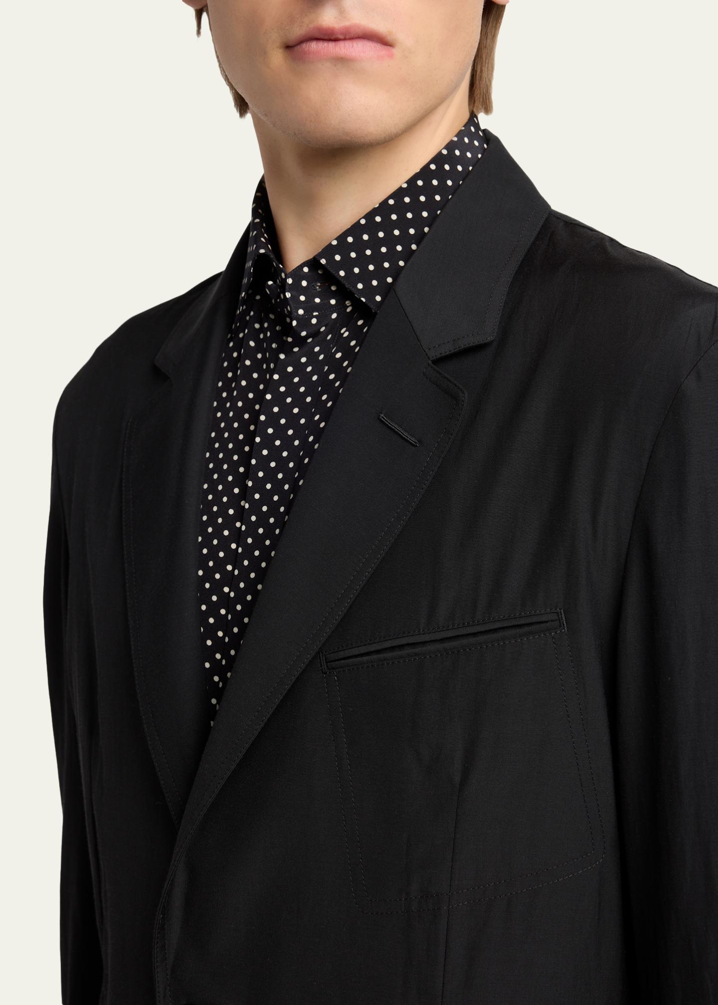 TOM FORD Men's Besom-Pocket Single-Breasted Blazer - Bergdorf Goodman
