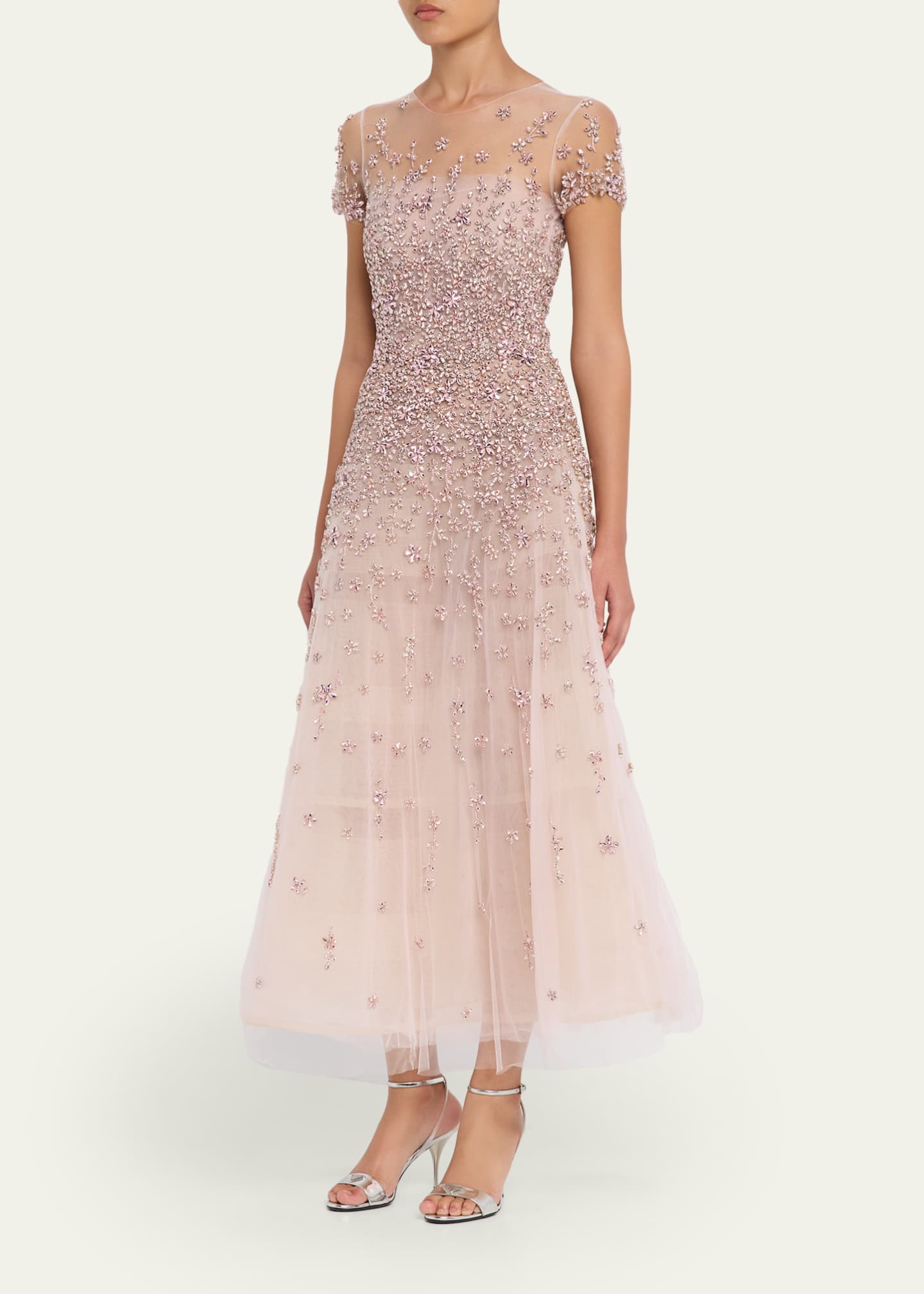 oscar de la renta cocktail dresses on sale Oscar de la Renta, Floral lace cocktail dress, Women, White, XL+, Dresses, Materialmix