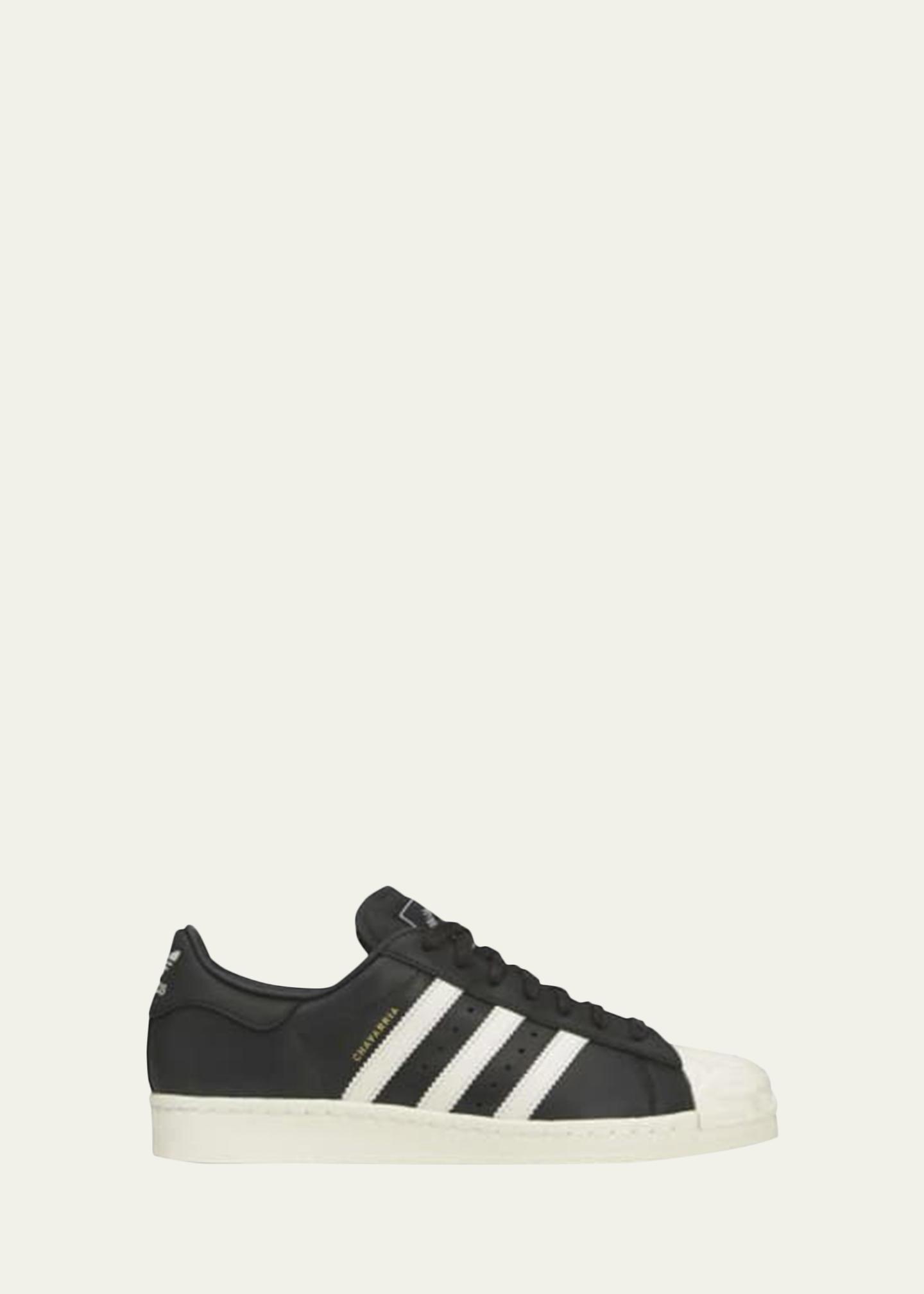 adidas x Willy Chavarria Men's Superstar Leather Low-Top Sneakers