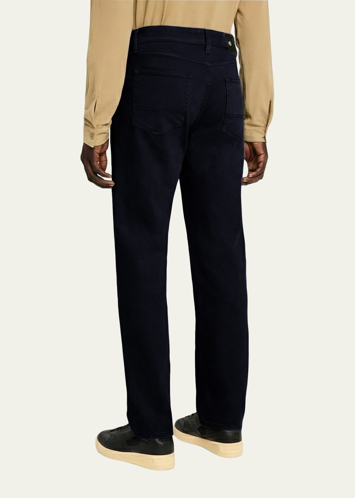 STONE  ストーンアイランド 5 POCKET PANTS Stone Island Men's Cotton Denim Straight Leg Five-Pocket Pants