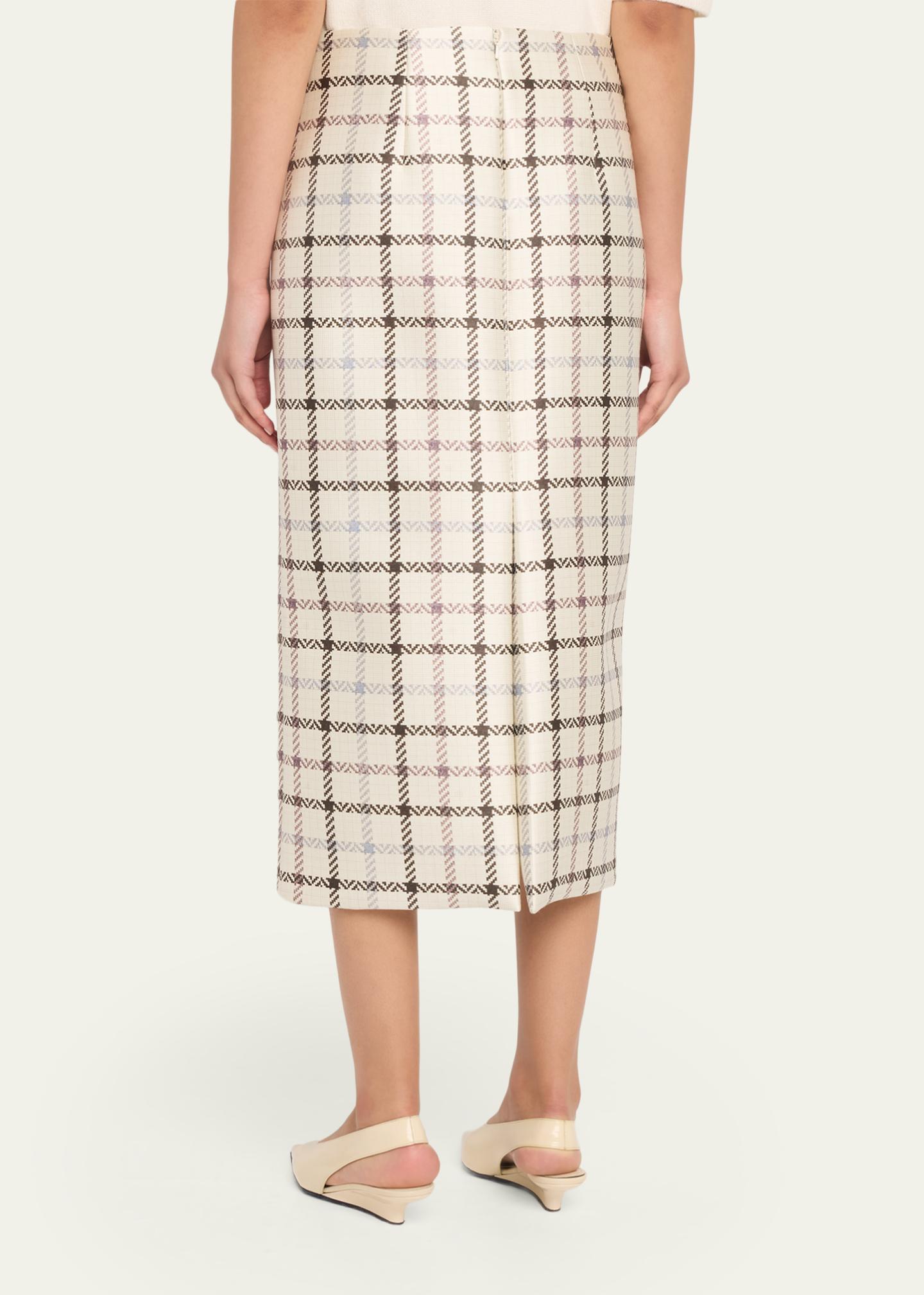 Brandon Maxwell The Mercer Bonde Pencil Skirt - Bergdorf Goodman