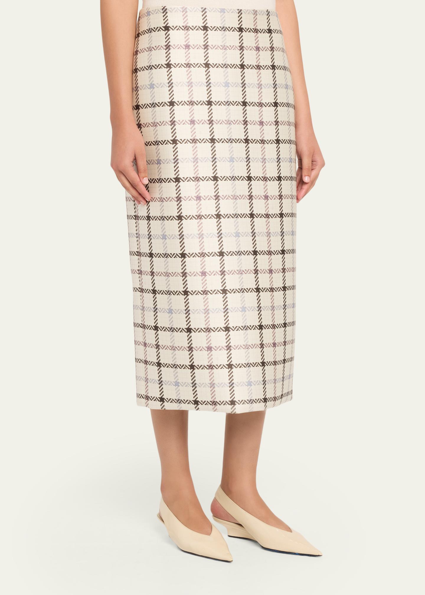 Brandon Maxwell The Mercer Bonde Pencil Skirt - Bergdorf Goodman
