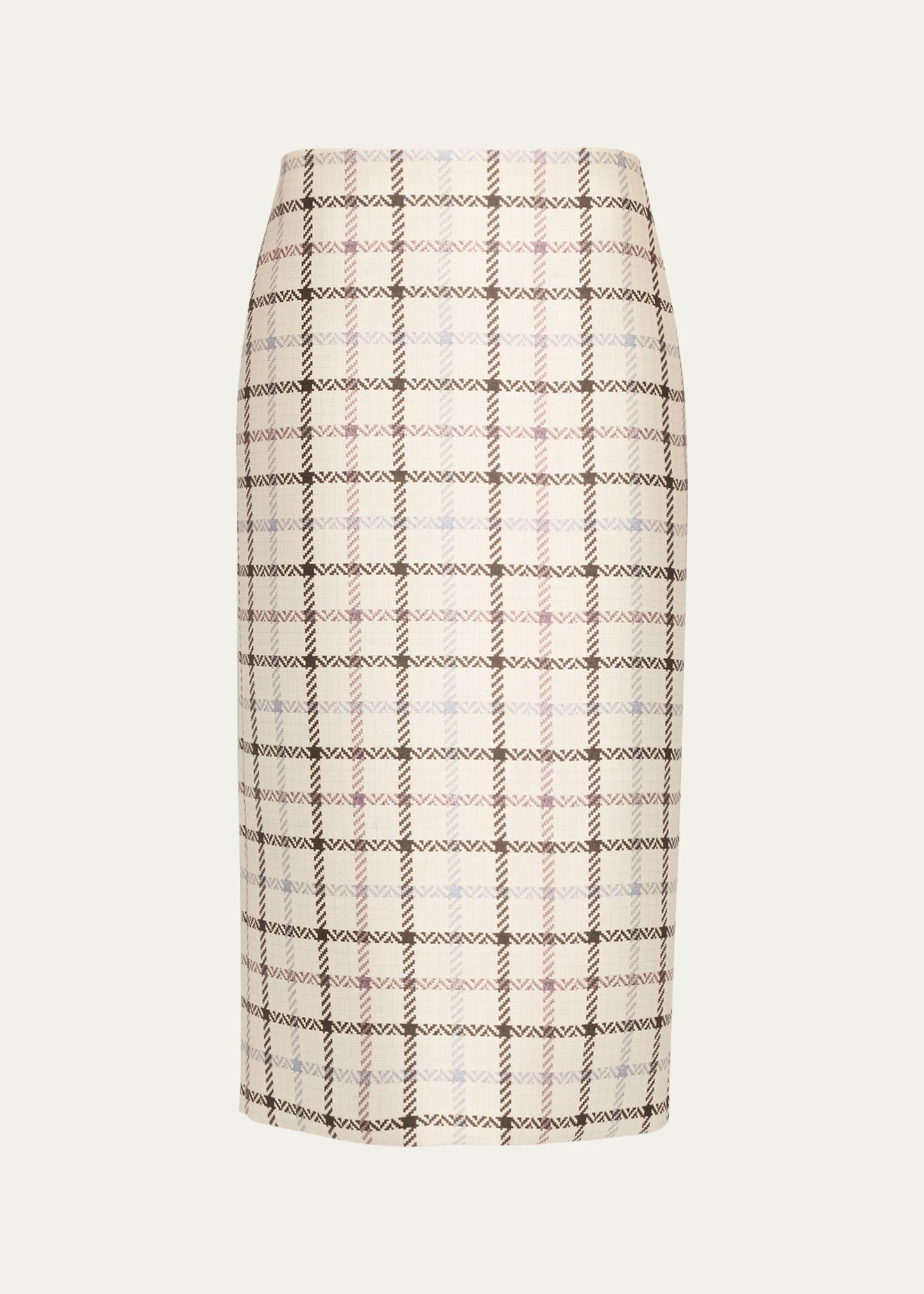Brandon Maxwell The Mercer Bonde Pencil Skirt - Bergdorf Goodman