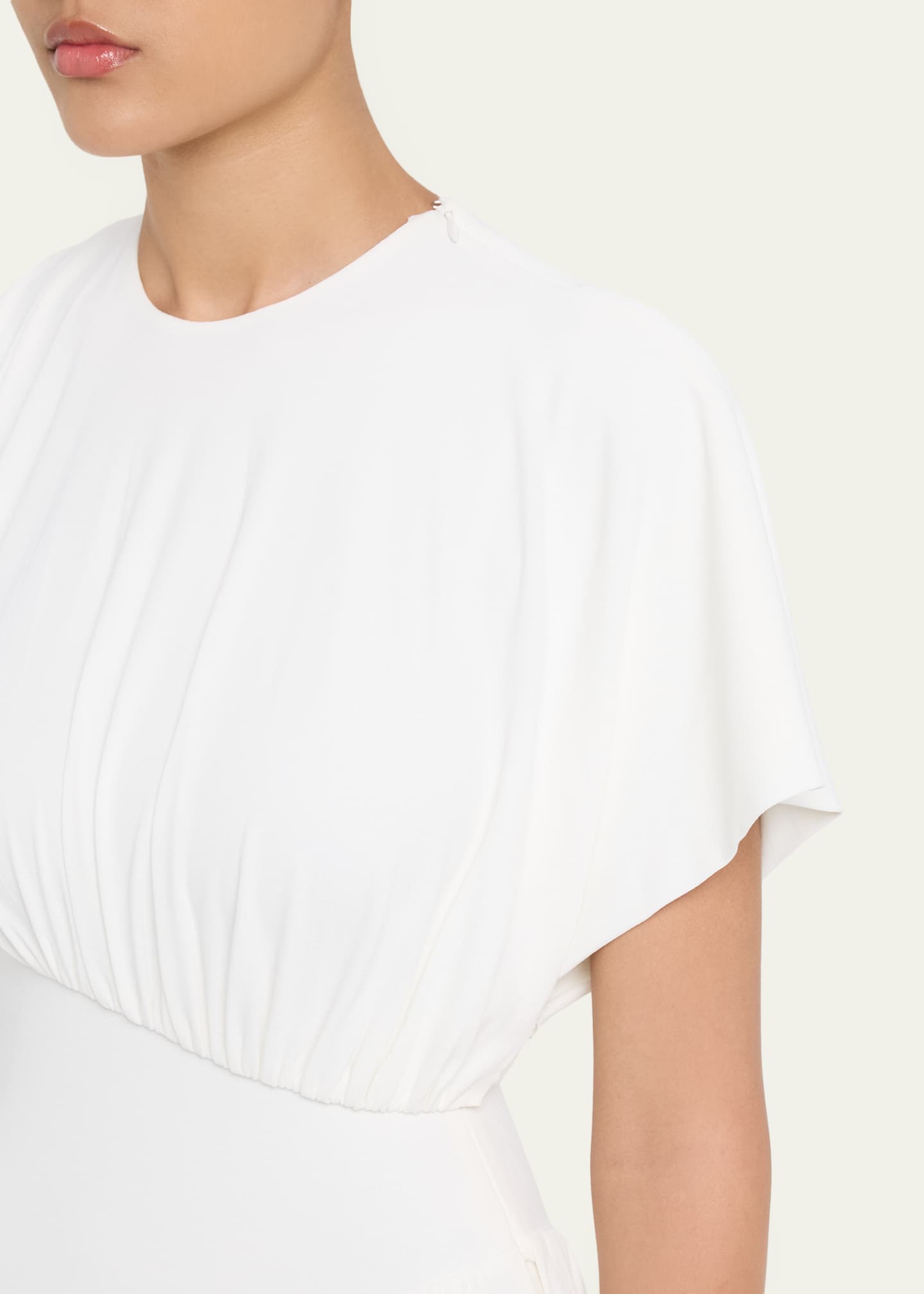 round neck asymmetric dress Sokhug Womens Sleeveless Maxi Dress Round Neck Asymmetric High Waist Ruffle Hem Casual Swing Party Dress, Women's, Size: Medium
