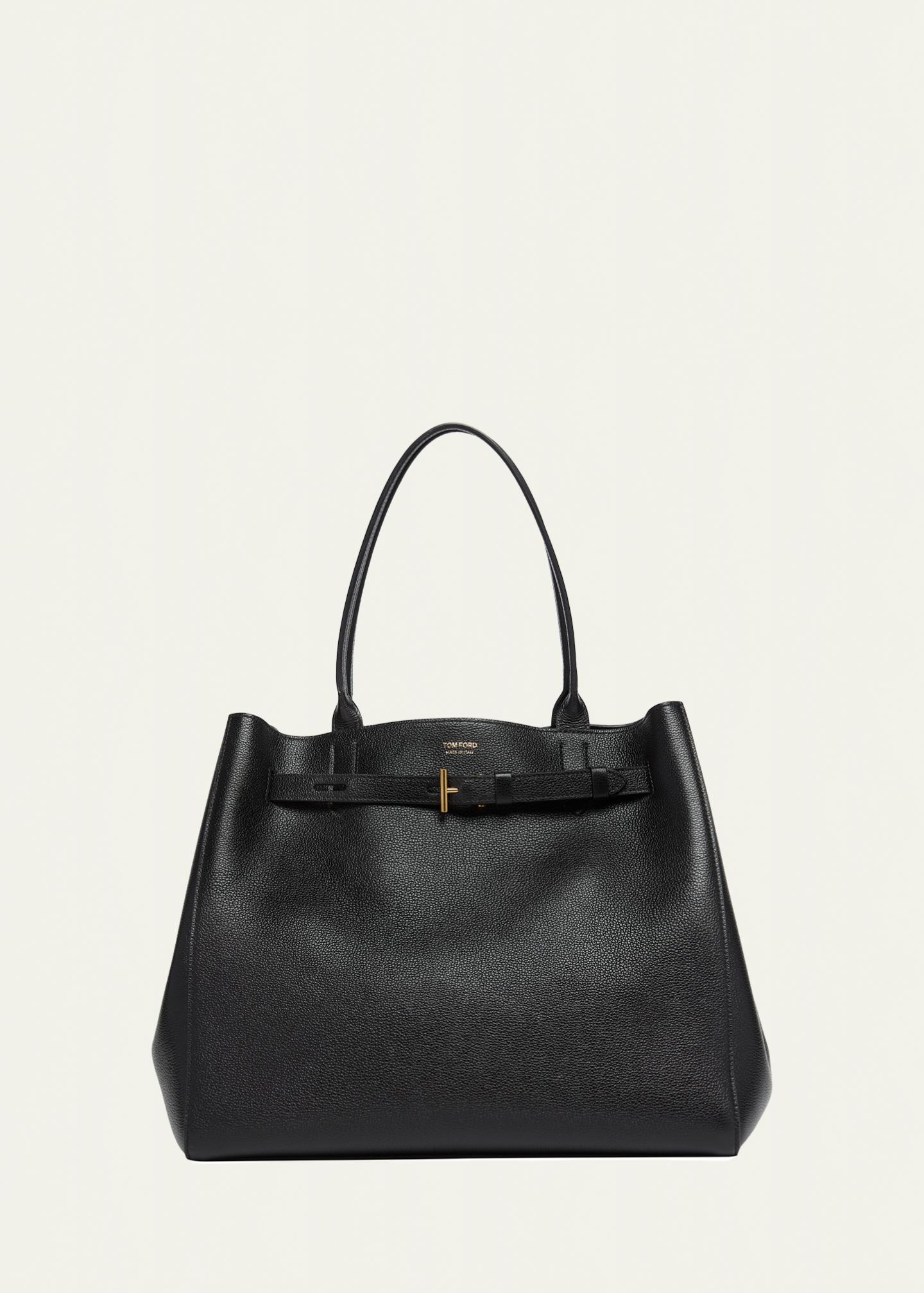 TOM FORD Audrey Large Grained Leather Tote Bag - Bergdorf Goodman