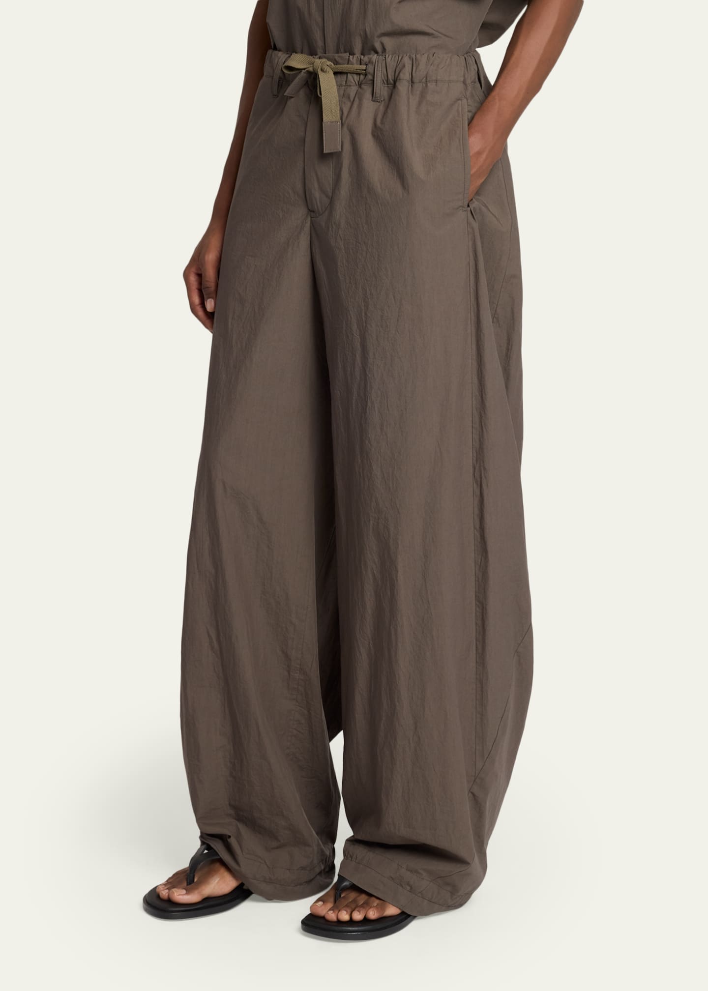 SACAI Men's Drawstring Cotton Pants - Bergdorf Goodman