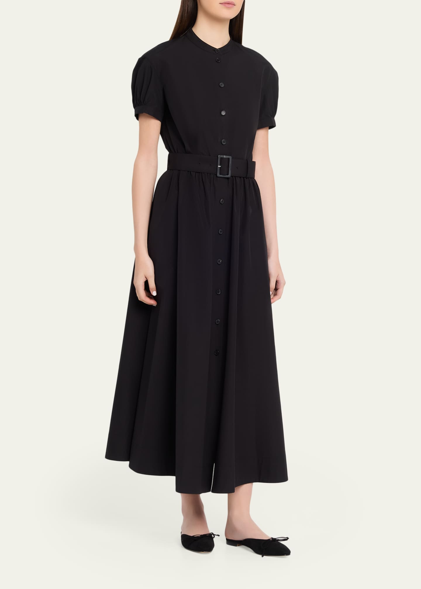 lafayette midi dress $3998 Lafayette 148 New York Women's Black Floral Embroidered Midi Dress  Size 4
