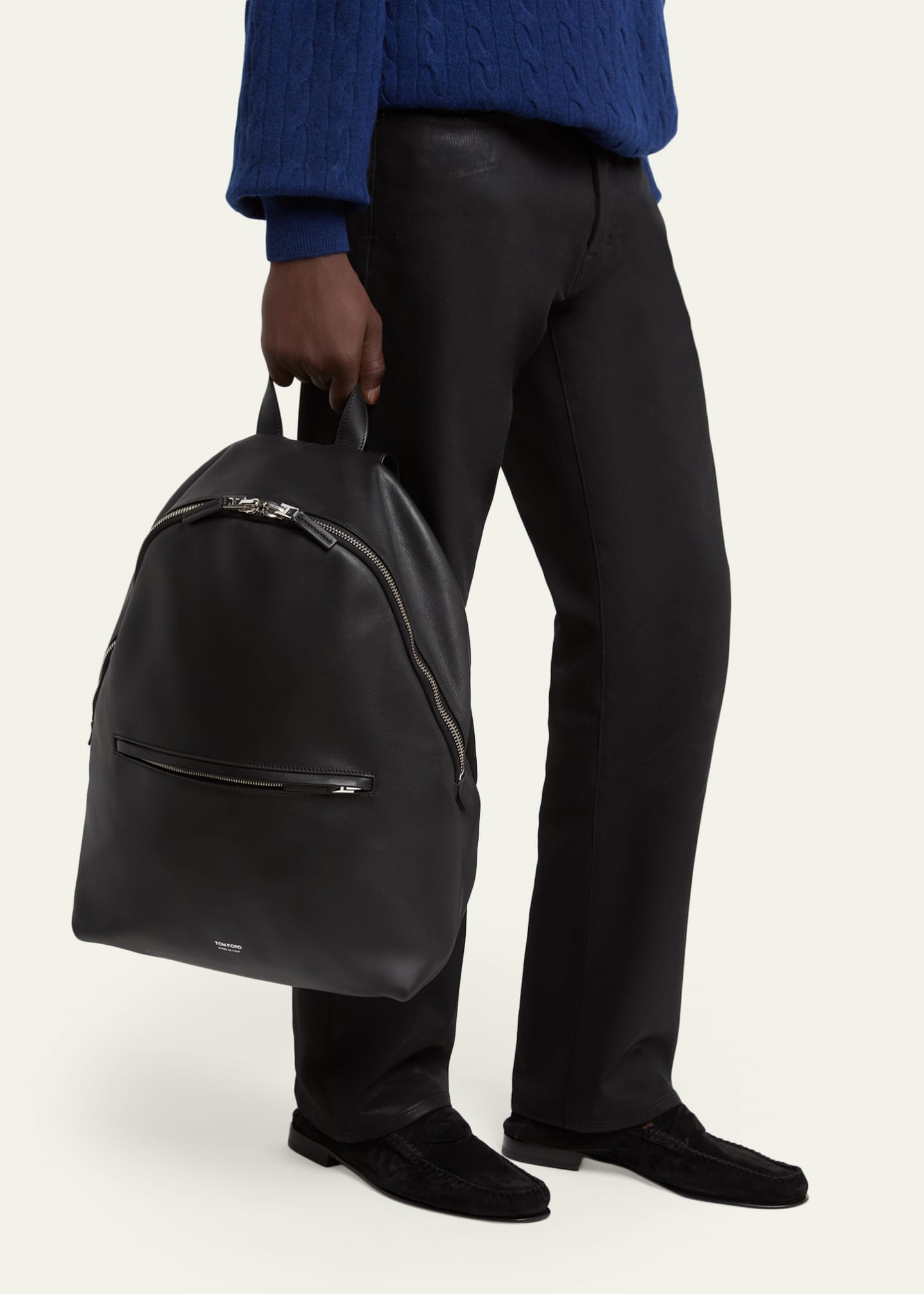 TOM FORD Men's Soft Leather Backpack - Bergdorf Goodman