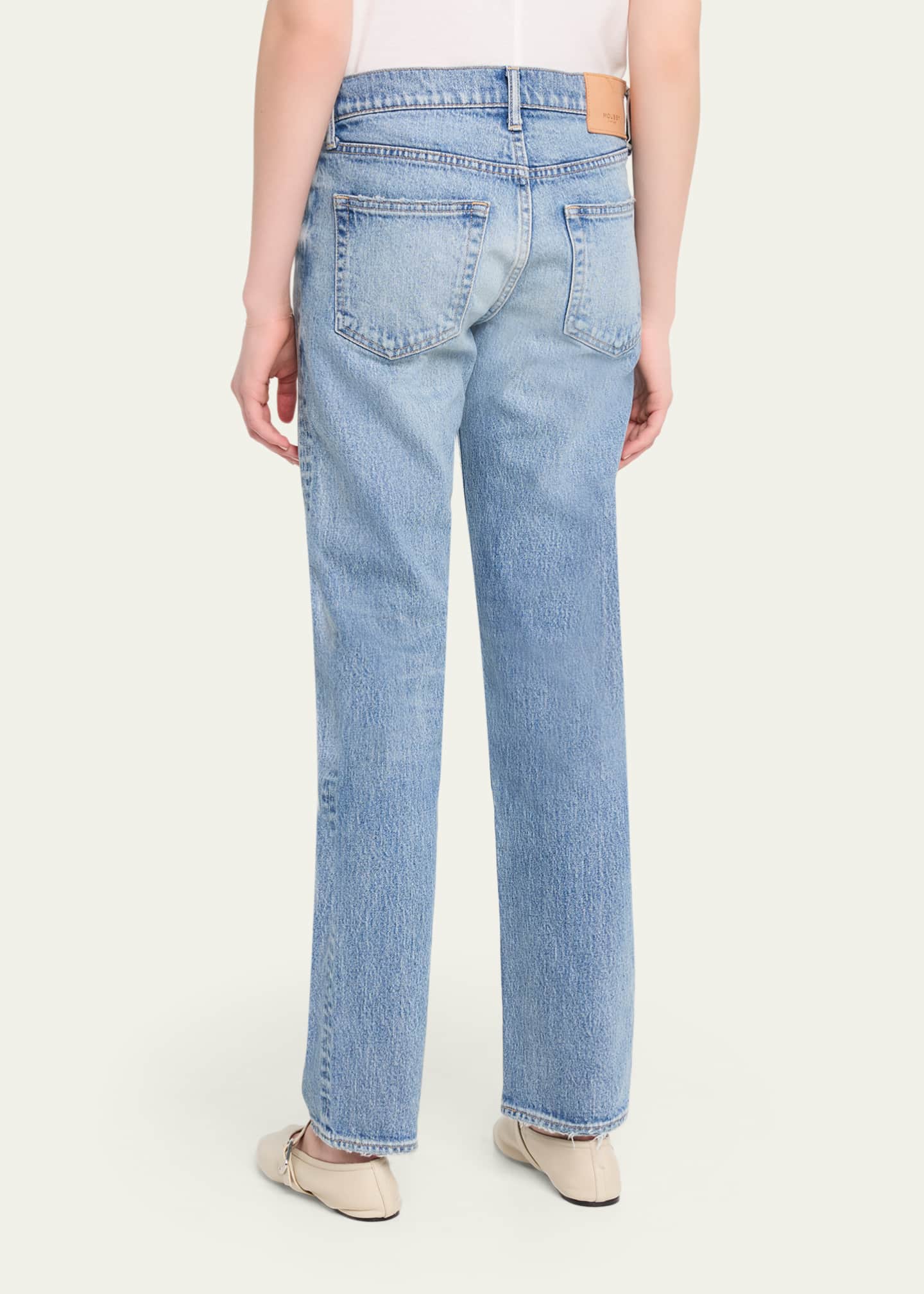 MOUSSY VINTAGE Deland Slim Straight Jeans - Bergdorf Goodman