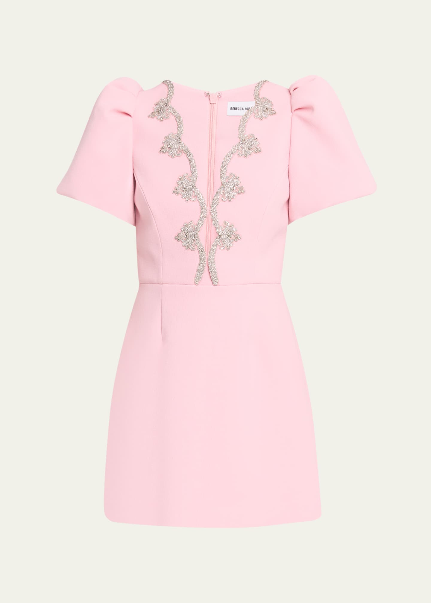 white with pink dress Pink & White Stripe Short Sleeve Mini Dress - All Dresses