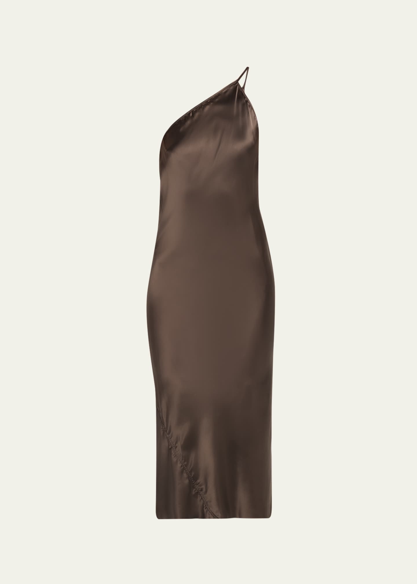 brown mini dress high neck Lido Tank Dress Rick Owens DRKSHDW Marrone