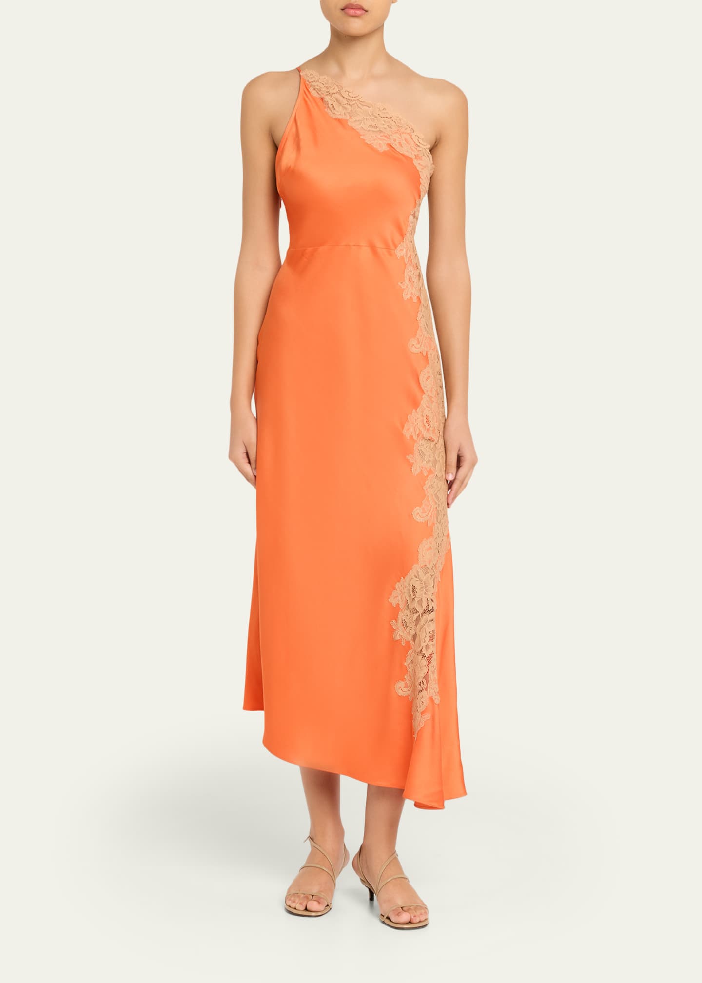 open lace back dress Zara Orange and Brown Leopard Print Slip Dress – KTRcollection