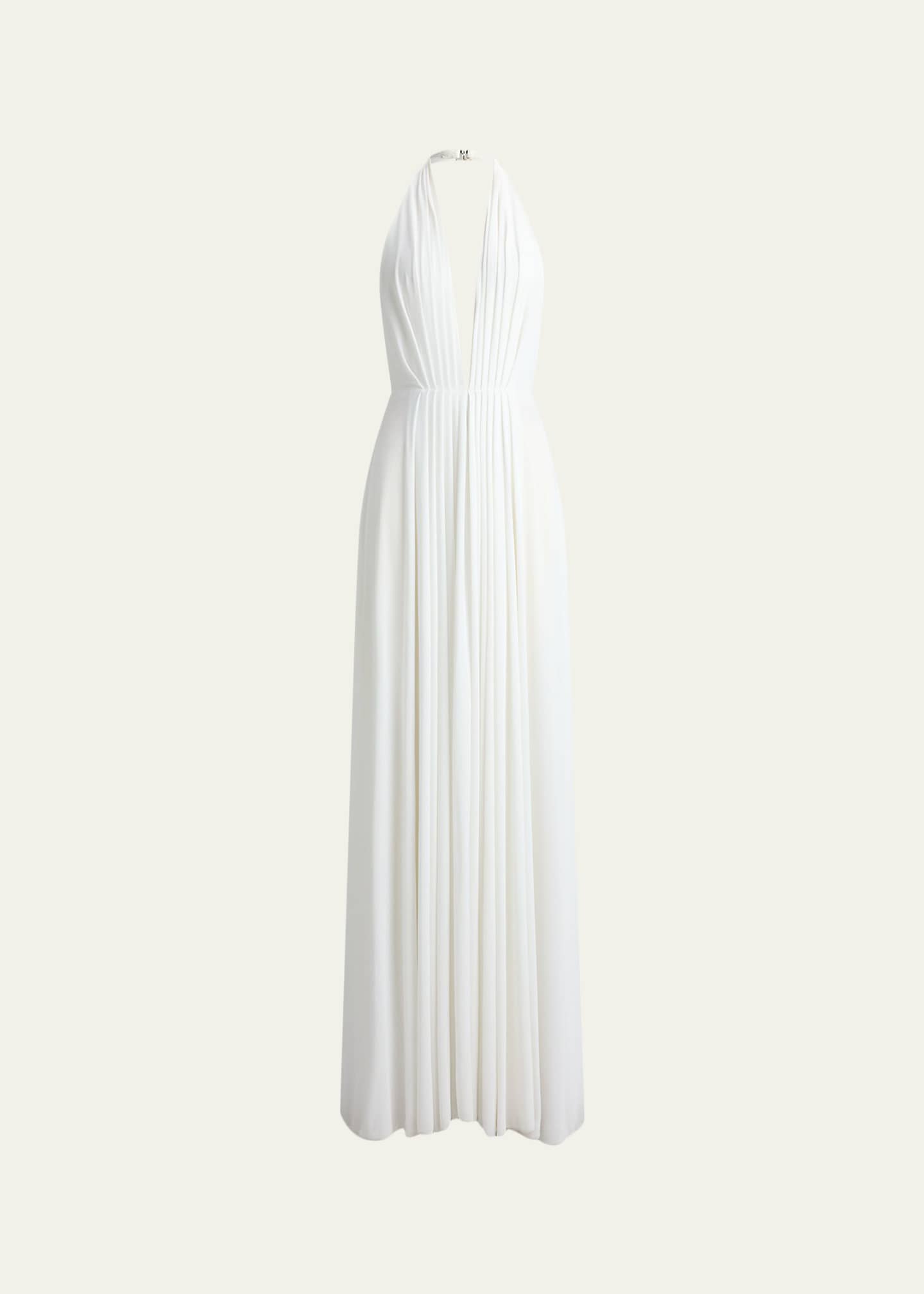 ralph lauren pleated jersey dress Ralph Lauren Women's Lesley Pleated Jersey Evening Dress