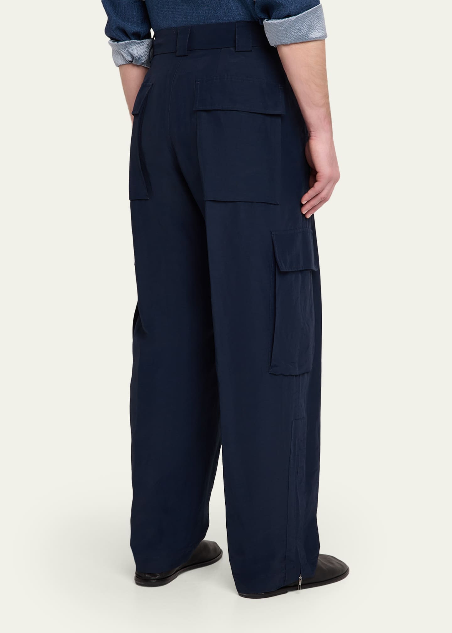 Giorgio Armani Men's Relaxed Fit Cargo Trousers - Bergdorf Goodman