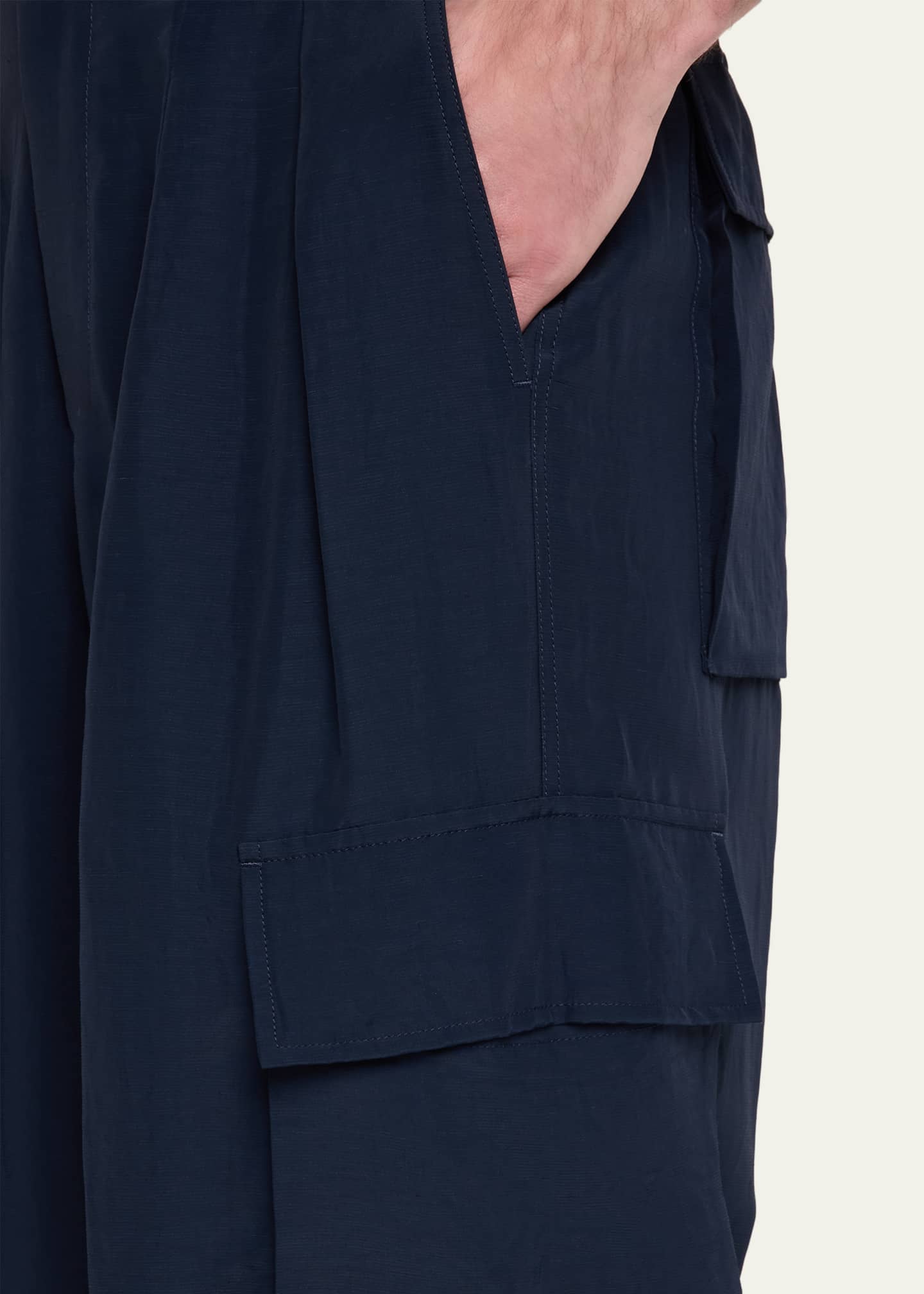 Giorgio Armani Men's Relaxed Fit Cargo Trousers - Bergdorf Goodman