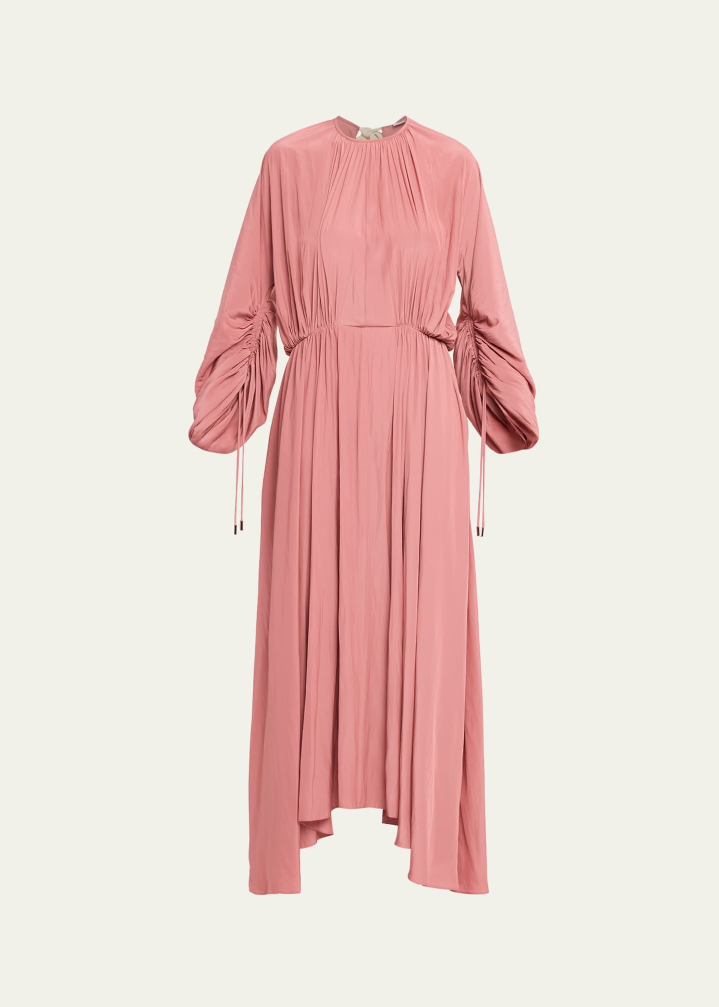 strapless open back dress BNWT 2010 Lanvin X H&M Hot Pink Off Shoulder Ruffle Mini Dress