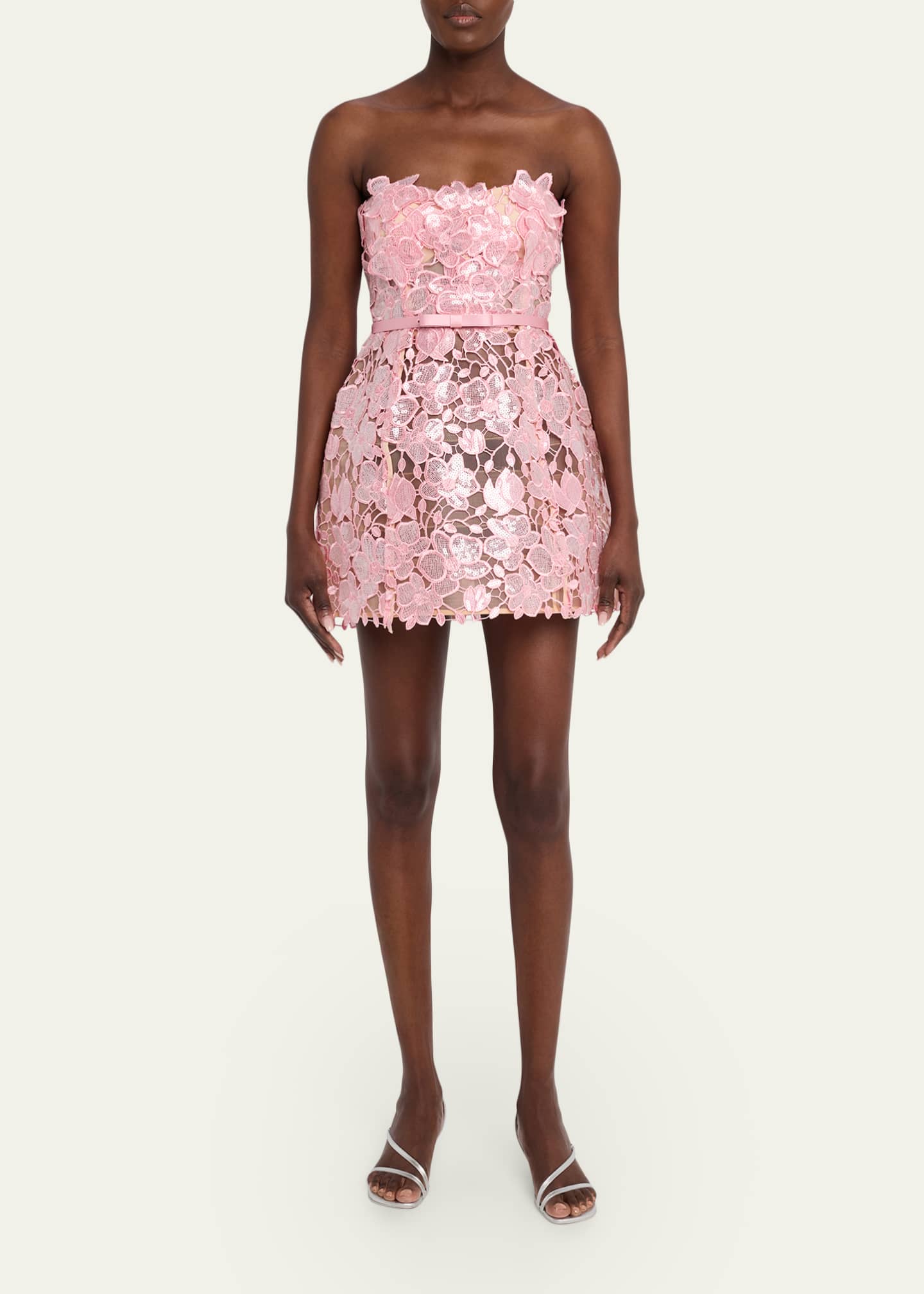 Retrofete Novalie Dress in Rose - size L