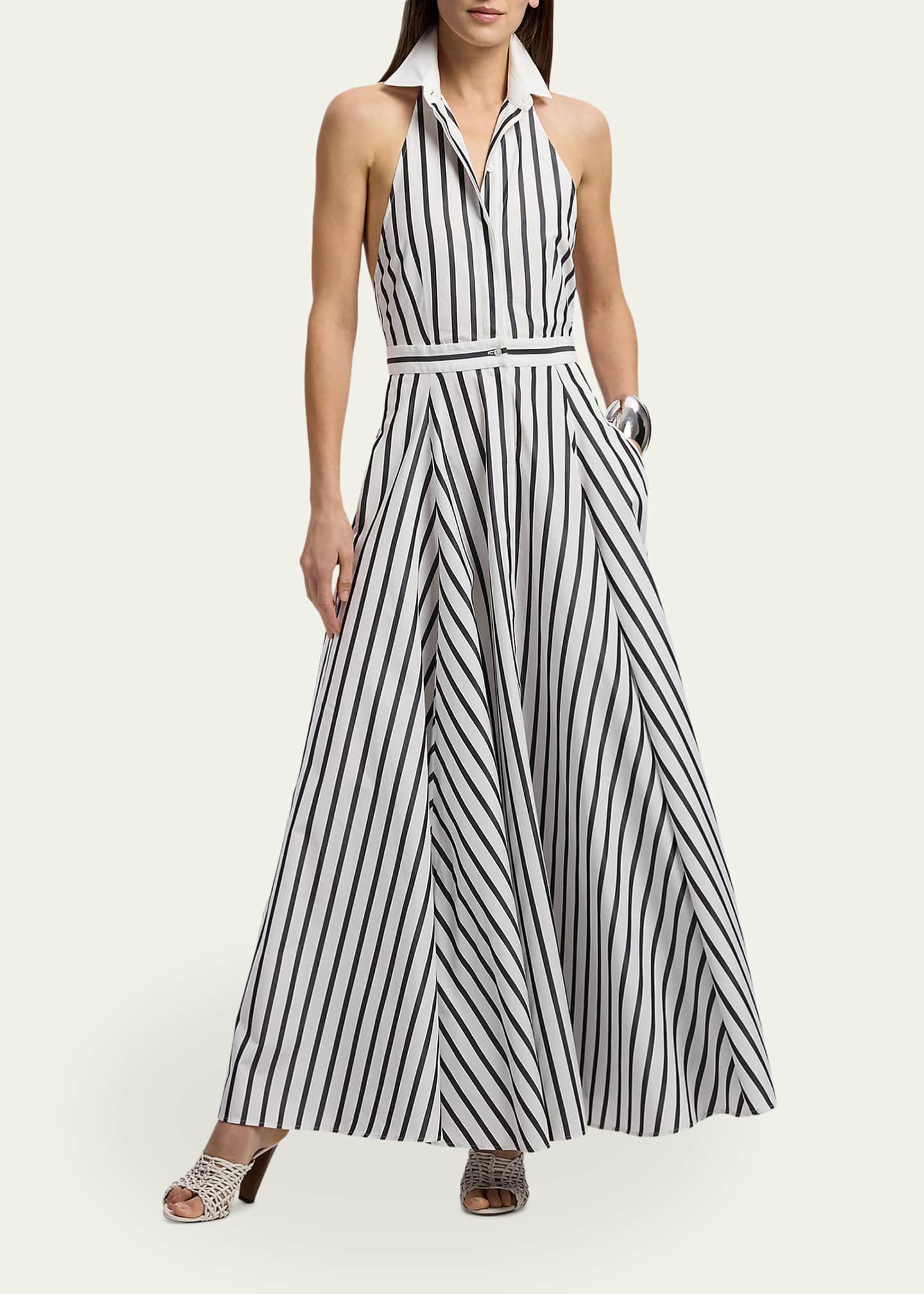 ralph lauren eldred cotton day dress Ralph Lauren Collection Eldred Cotton Piqu Day Dress in White