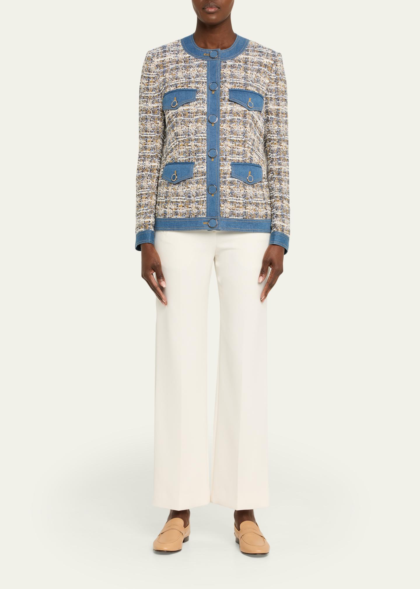 Veronica Beard Ainslie Tailored Tweed Jacket - Bergdorf Goodman