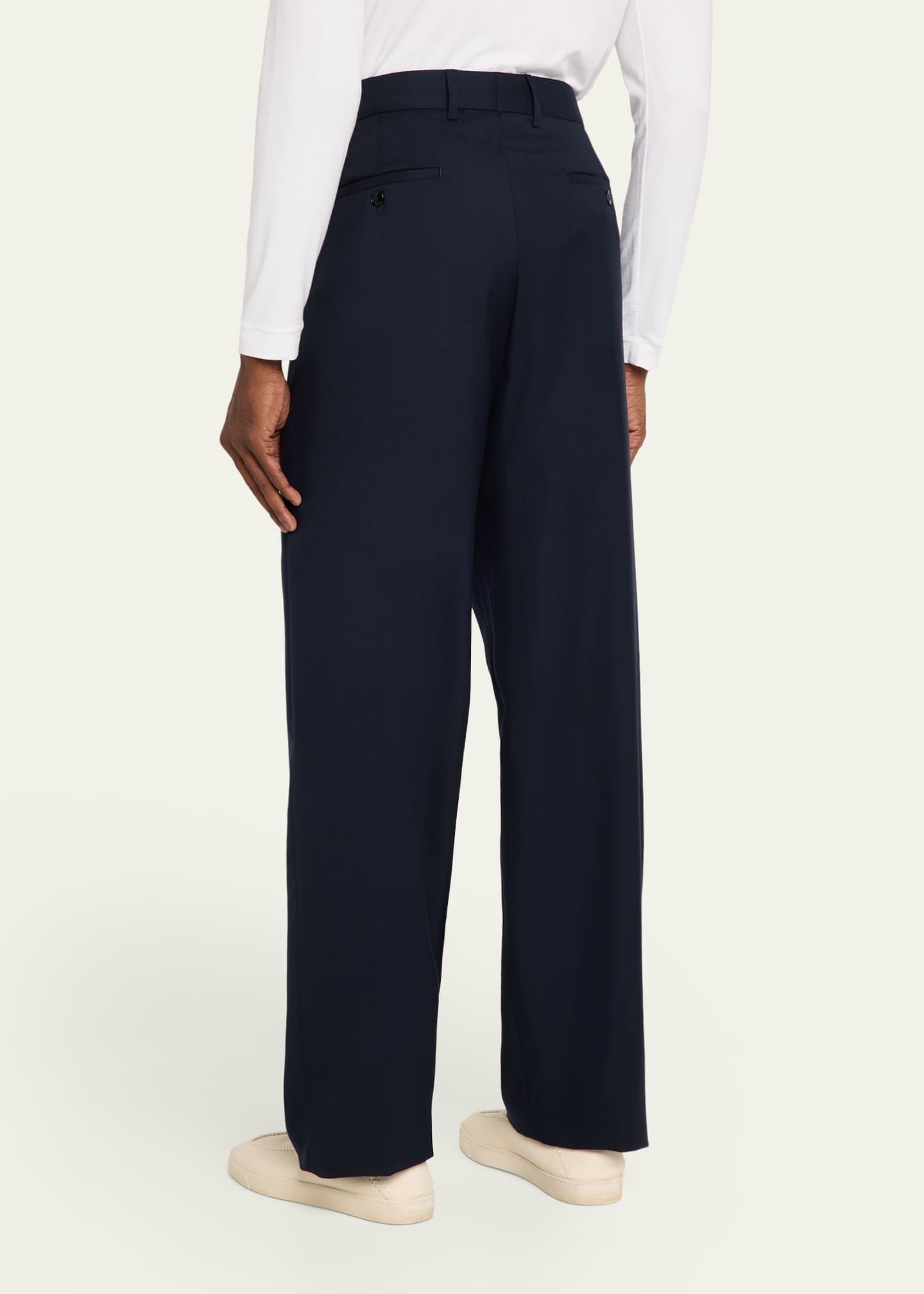 giorgio armani basic trousers スラックス Giorgio Armani Cashmere Straight-Leg Tailored Pants - Bergdorf Goodman