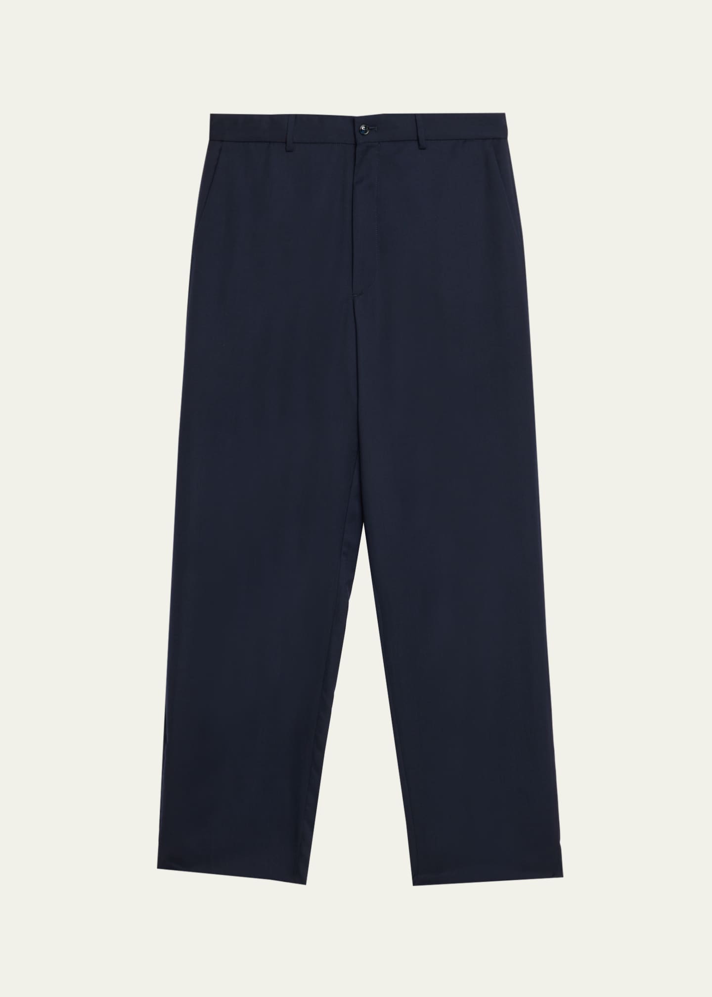 Giorgio Armani Cashmere Straight-Leg Tailored Pants - Bergdorf Goodman