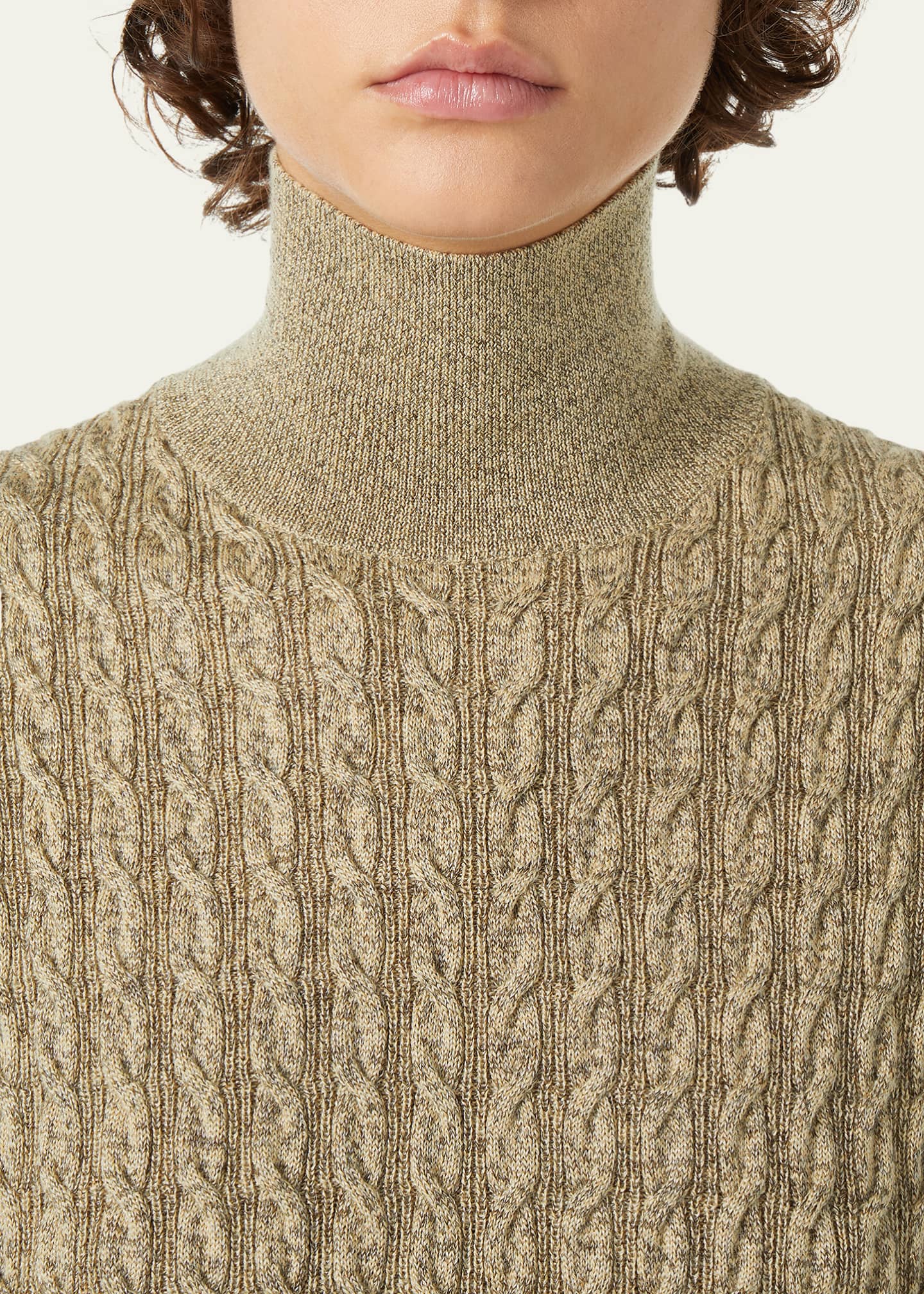 Loro Piana Bihar Turtleneck Sleeveless Cashmere Sweater - Bergdorf