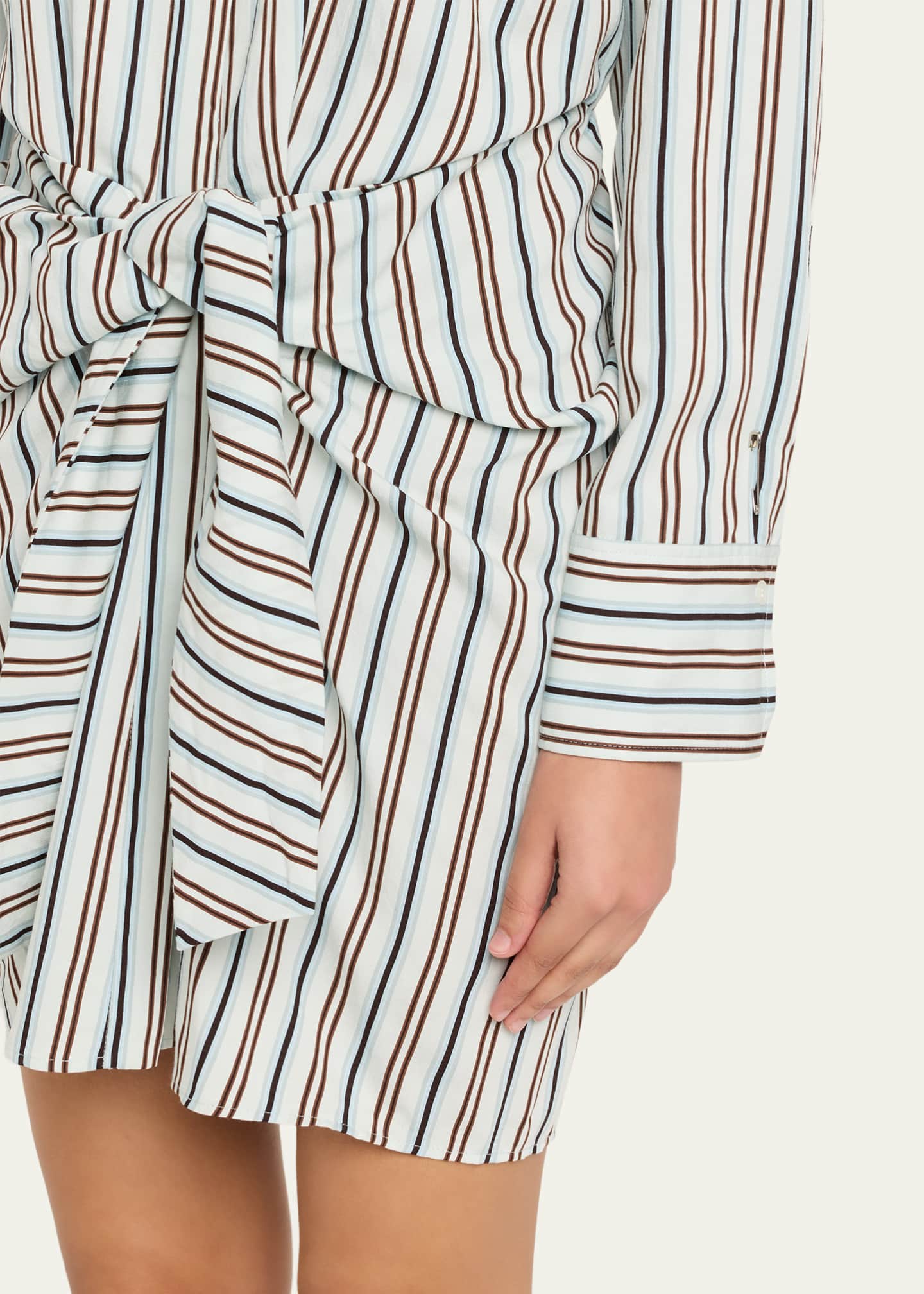 alc shirt dress ALC Women's Julie Cotton Mini Shirtdress