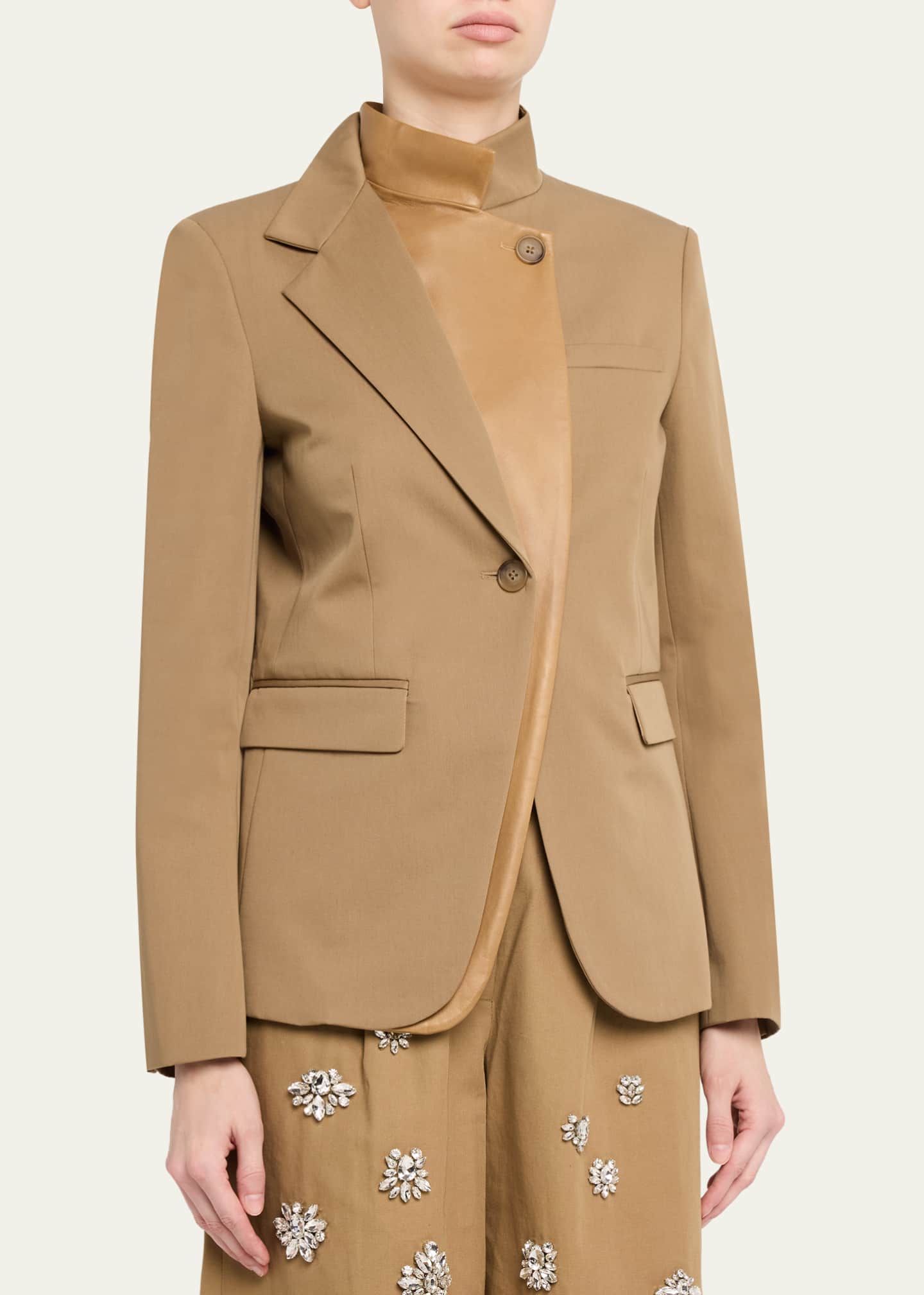 TWP The Double Take Blazer in Trench Chino Twill - Bergdorf Goodman