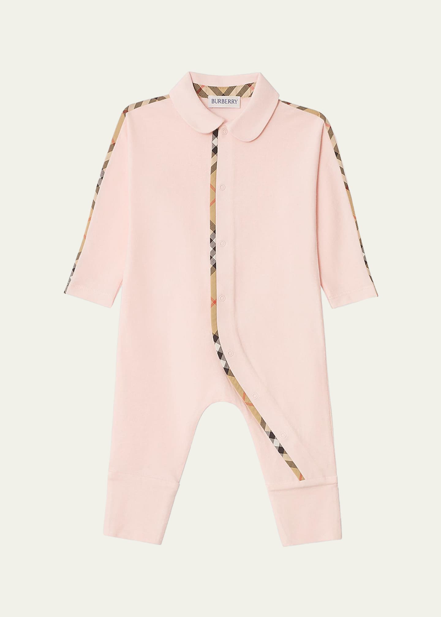 Burberry Girl's Hamilton Stretch Cotton Three-Piece Baby Gift Set