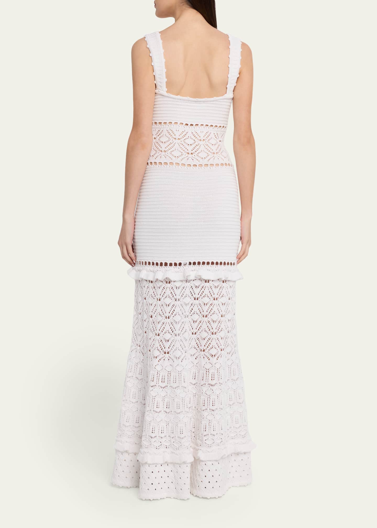 white dress with bow on front ANA Bow Mini Dress