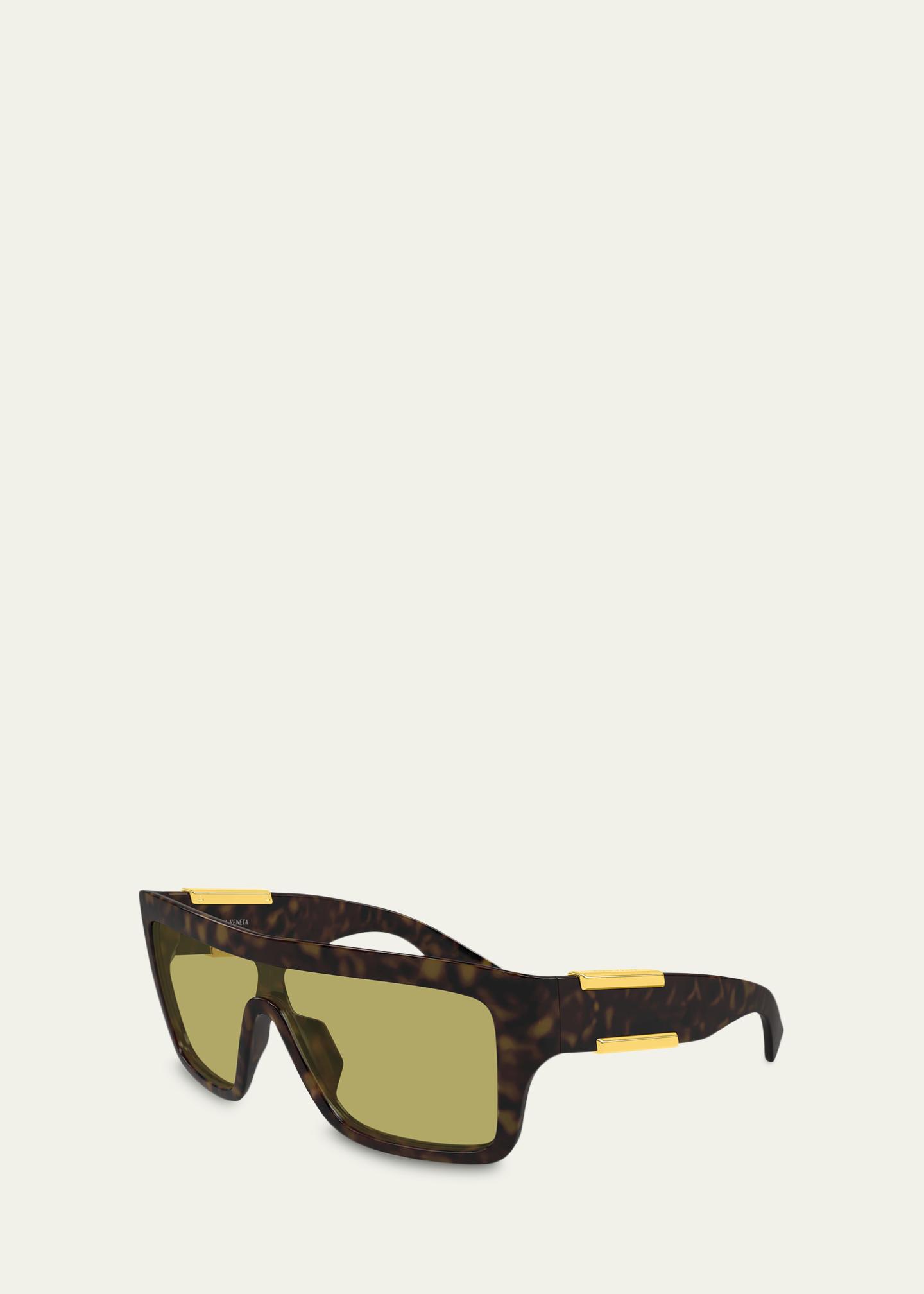 Bottega Veneta Angle 99mm Shield Sunglasses - Bergdorf Goodman