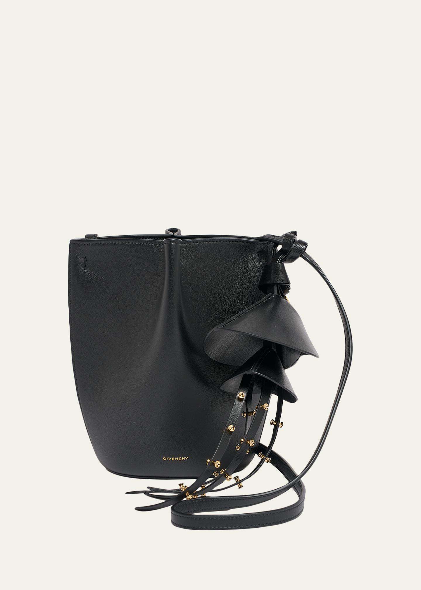 Givenchy Snap Nano Leather Bucket Crossbody Bag - Bergdorf Goodman