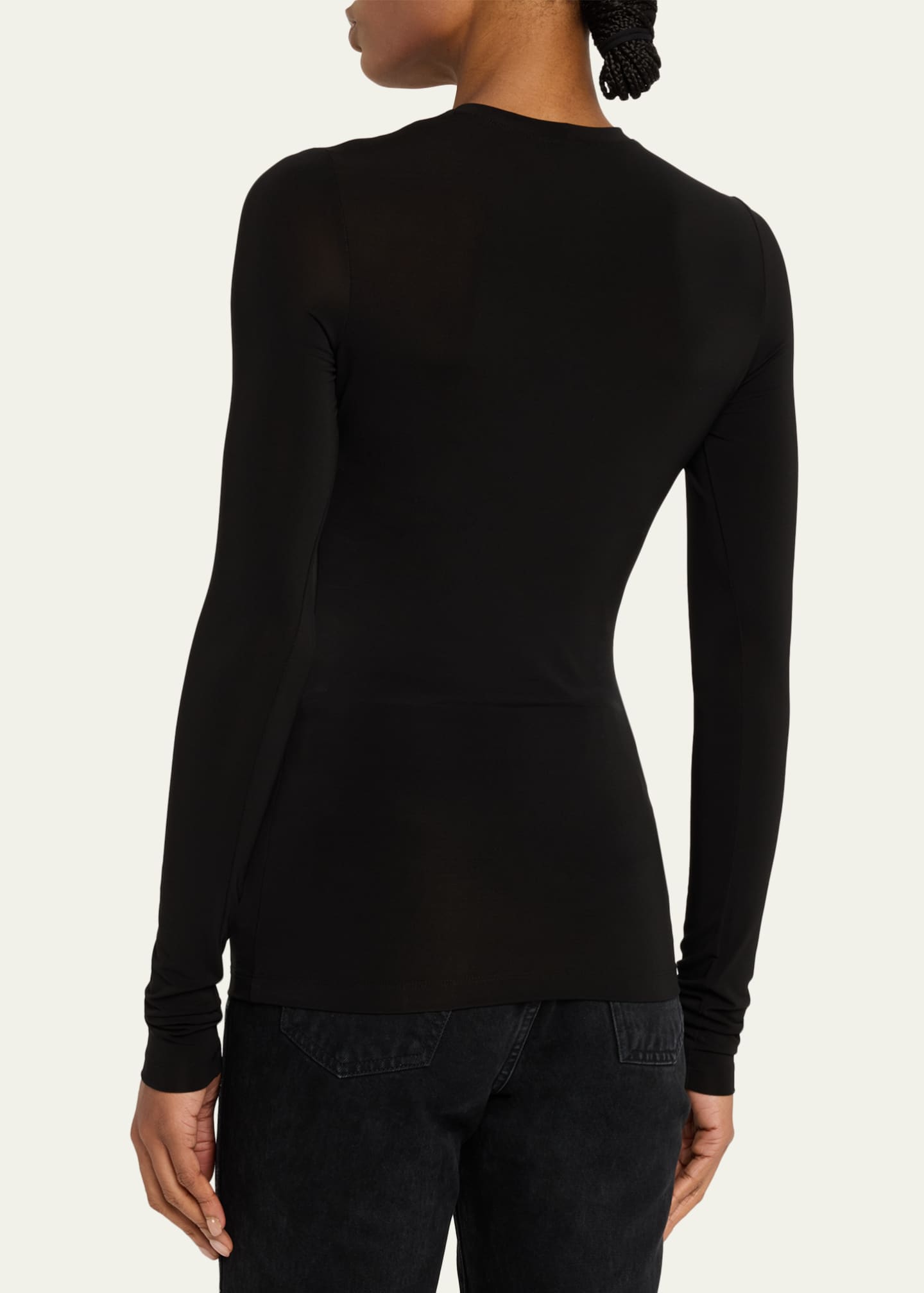 Nanushka Raveen Layered Long-Sleeve Top - Bergdorf Goodman