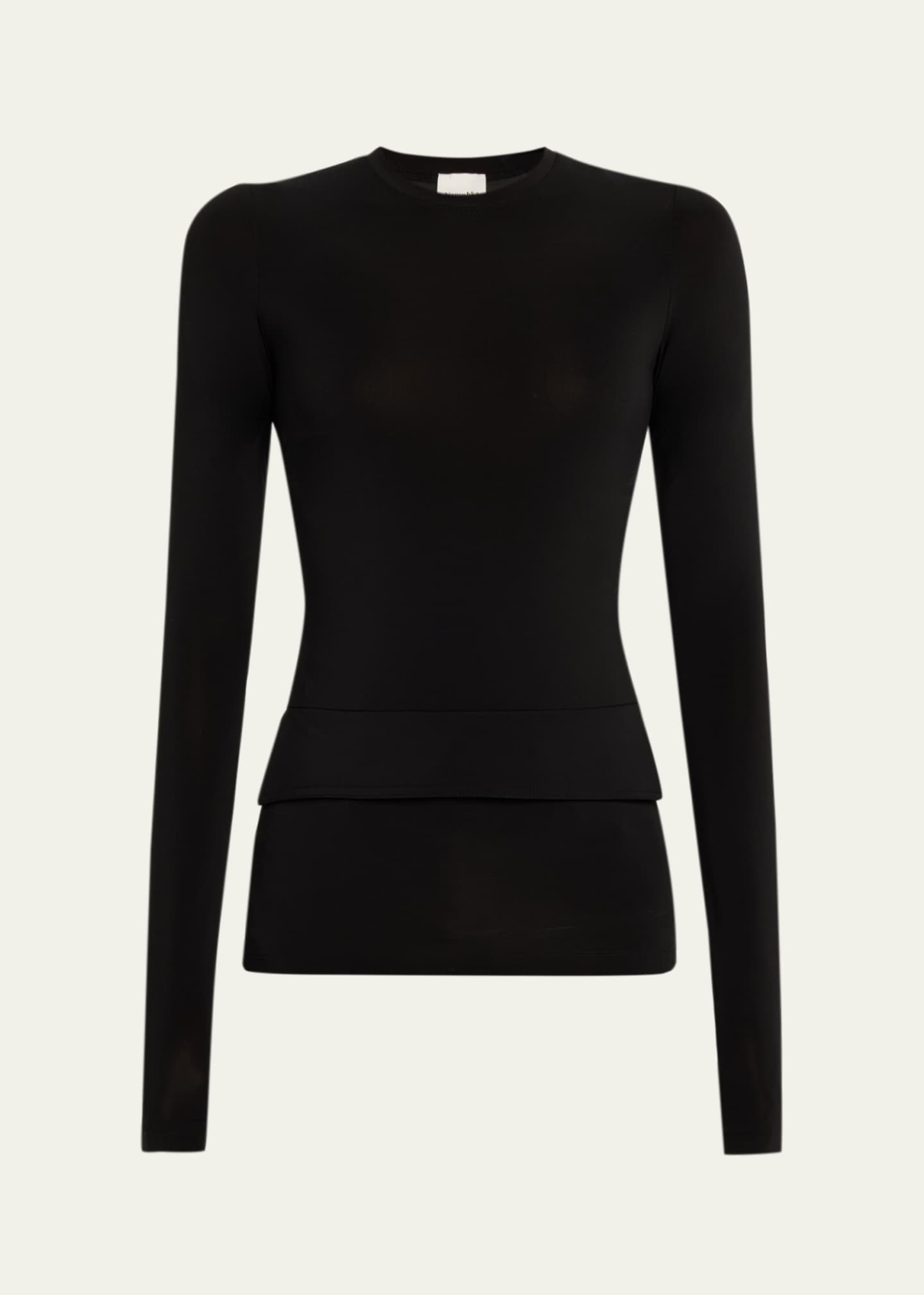 Nanushka Raveen Layered Long-Sleeve Top - Bergdorf Goodman