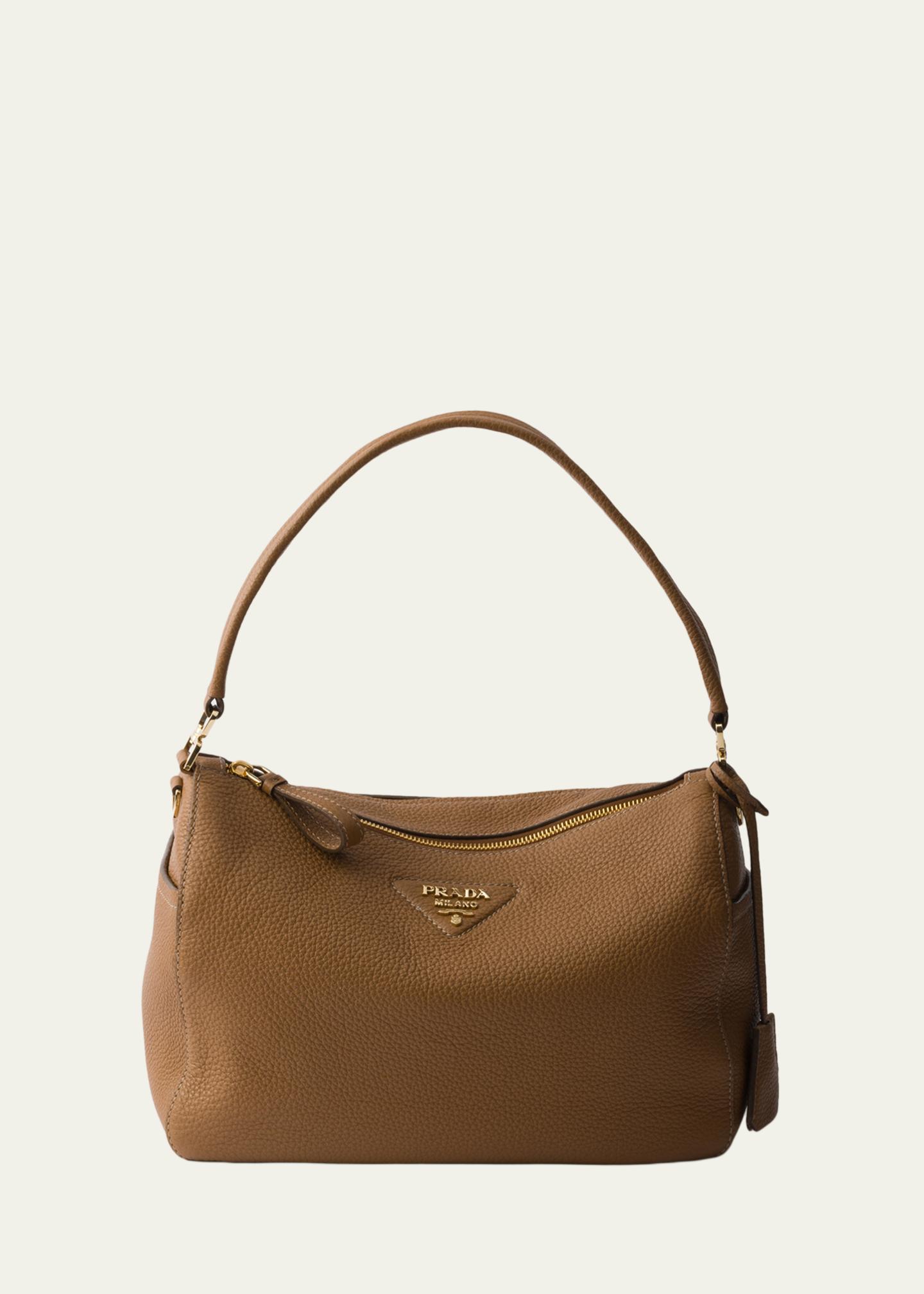 PRADAプラダ ショルダーバッグ BR3593 VIT DAINO Prada Daino Grain Leather Shoulder Bag - Bergdorf Goodman