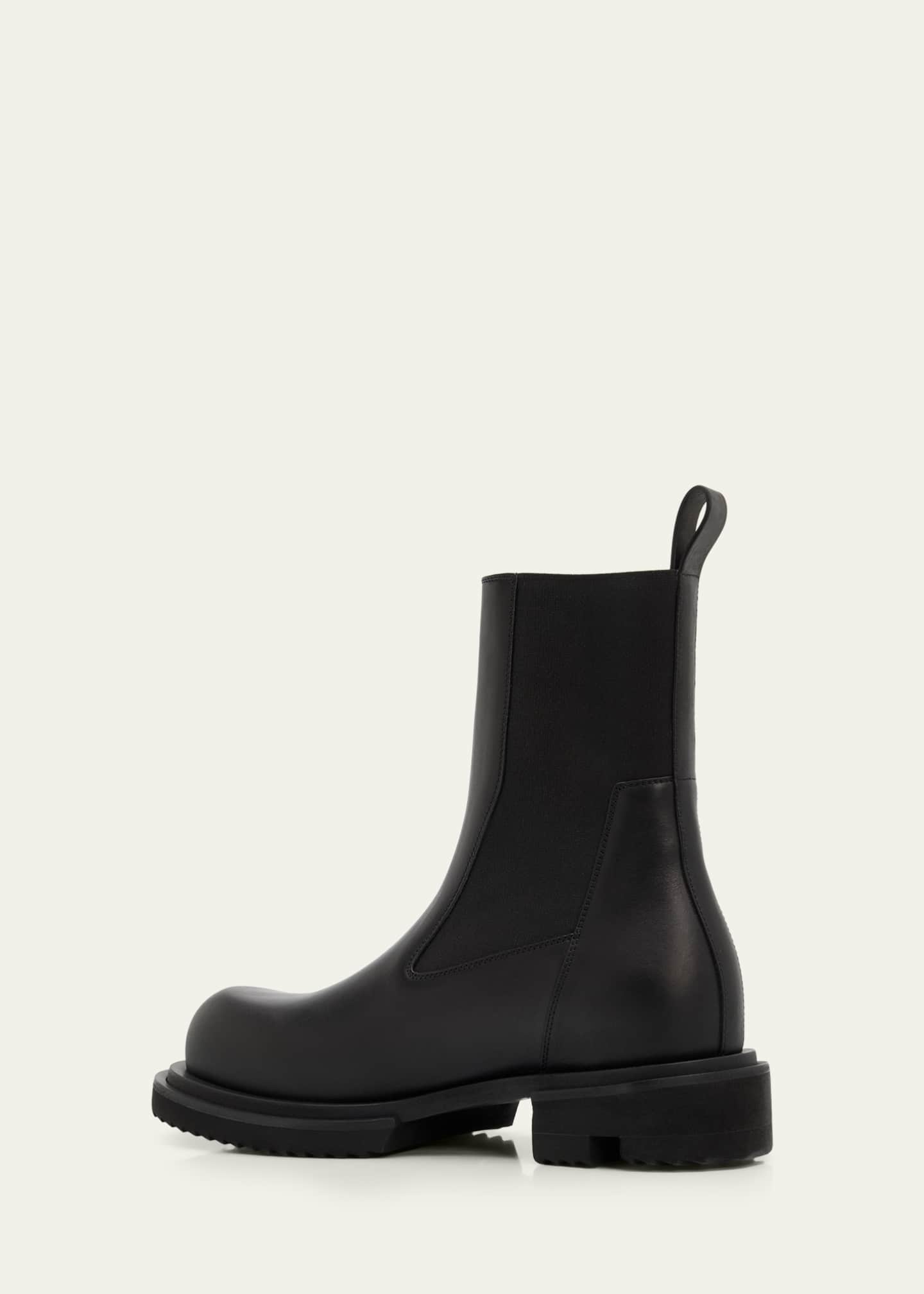 Rick Owens Beatle Gabe Leather Chelsea Boots - Bergdorf Goodman