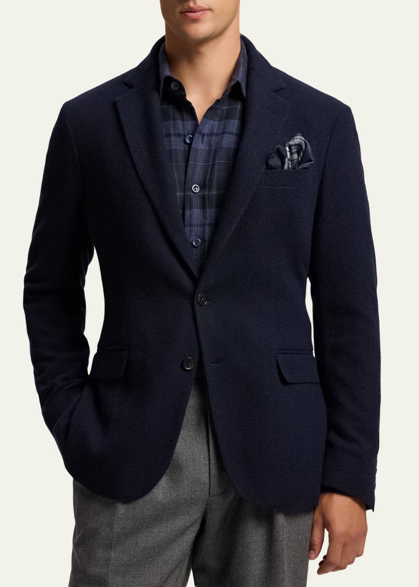 Ralph Lauren Purple Label Hadley Hand-Tailored Cashmere Jacket