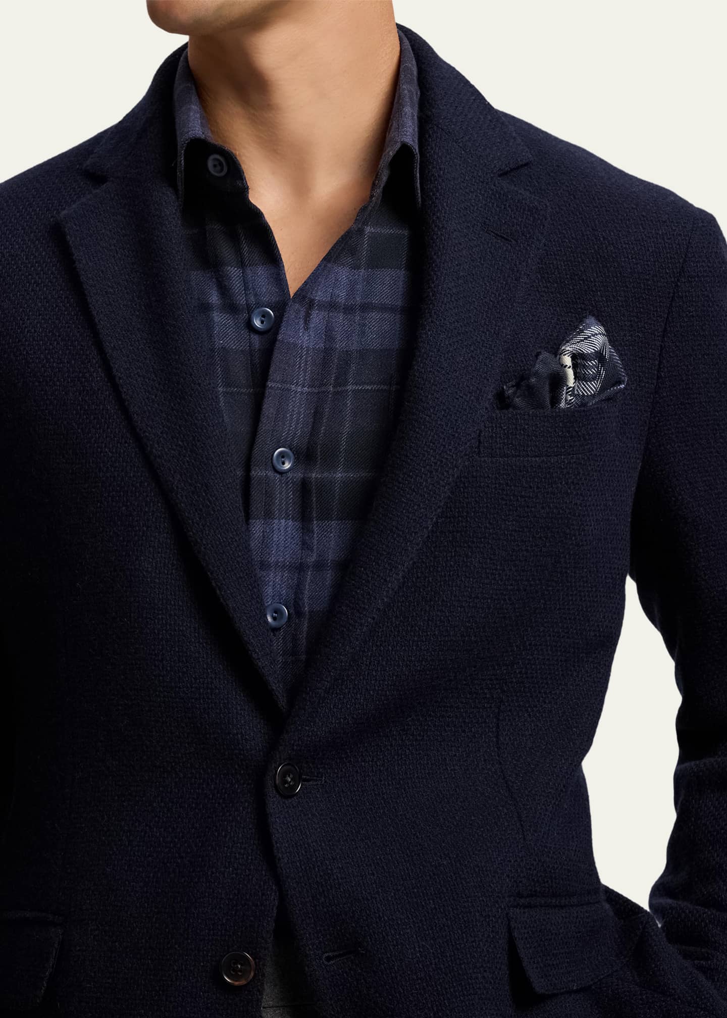 Ralph Lauren Purple Label Hadley Hand-Tailored Cashmere Jacket