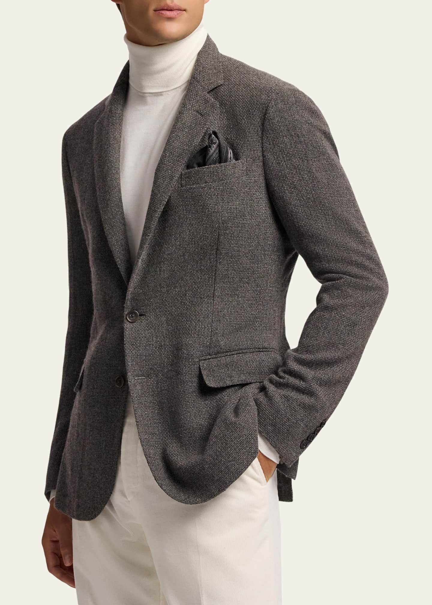Ralph Lauren Purple Label Hadley Hand-Tailored Cashmere Jacket