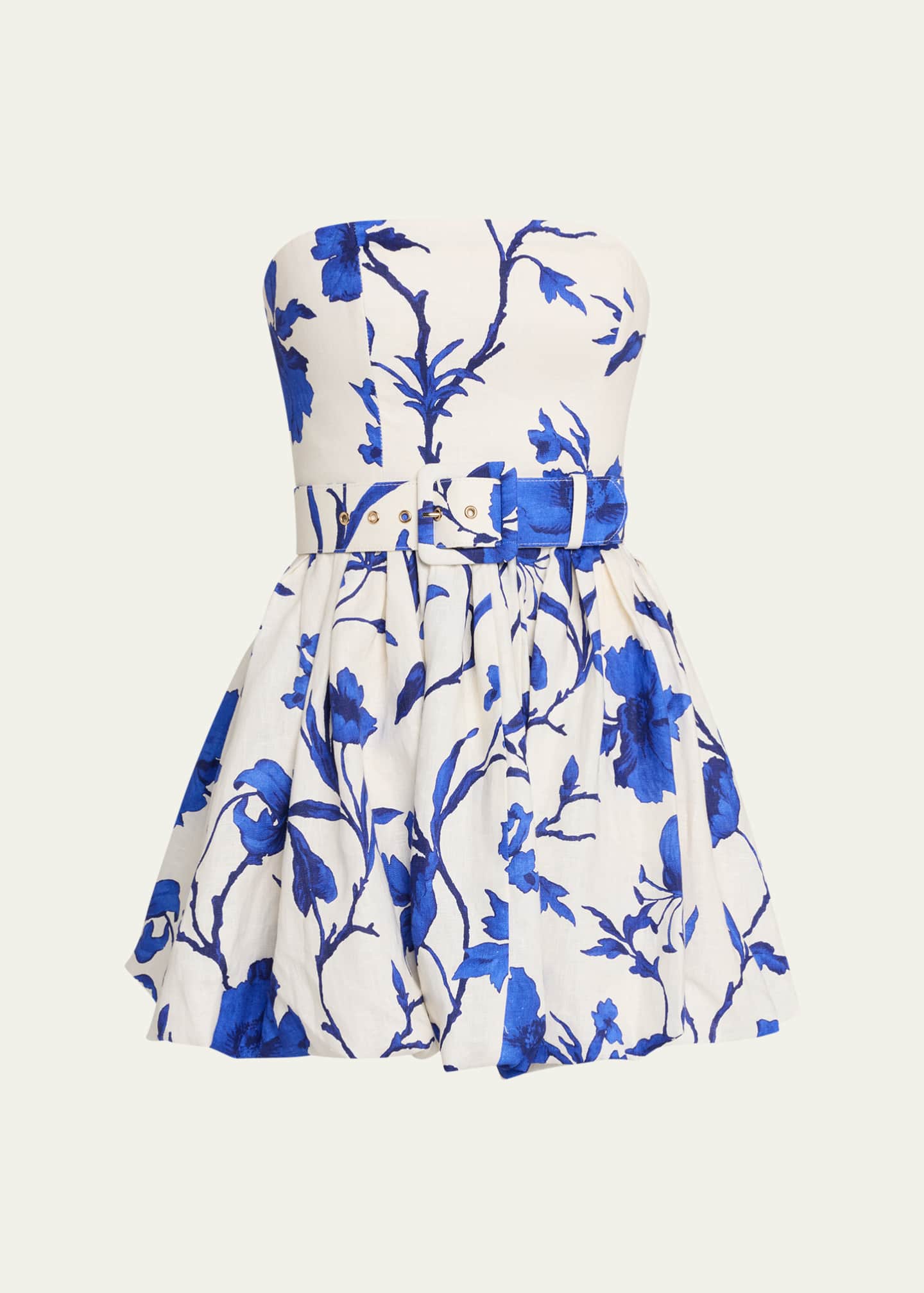 Cara Cara Swan Strapless Mini Bubble Dress - Bergdorf Goodman