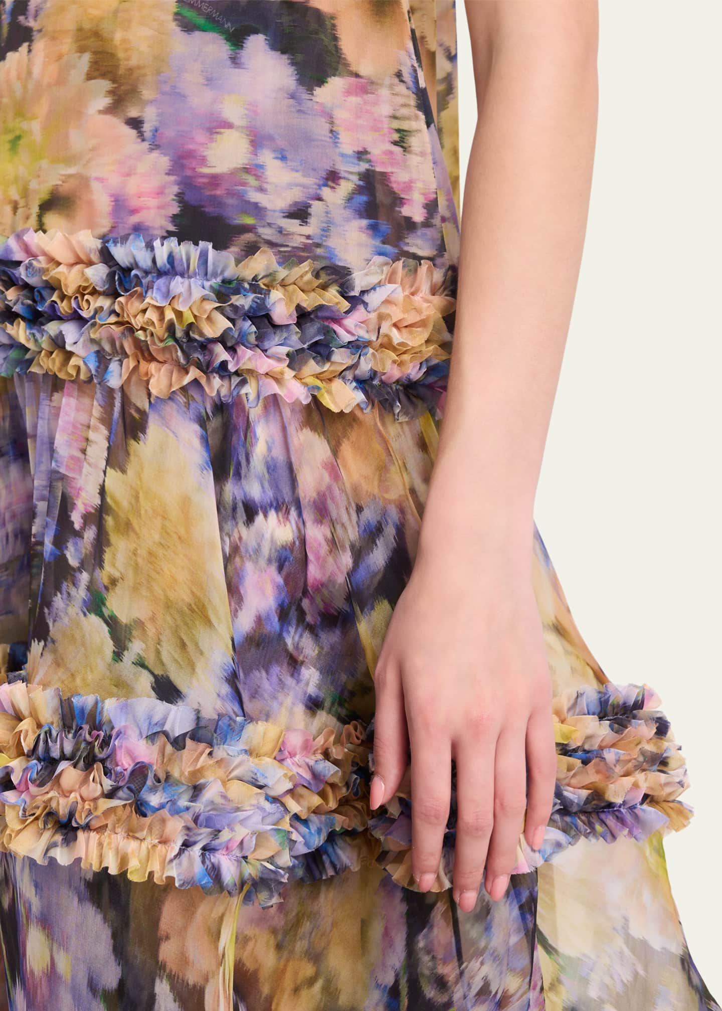 purple zimmerman dress Zimmermann Dawning Mini Dress in Purple