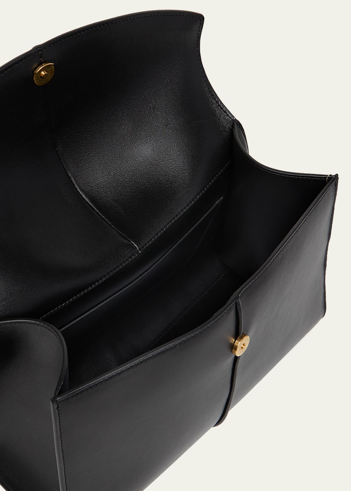 Jil Sander Linea Leather Top-Handle Bag - Bergdorf Goodman