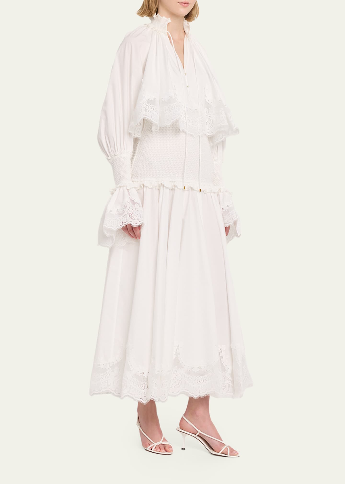 poplin maxi dress long sleeve Iceberg Black maxi shirt dress in cotton poplin