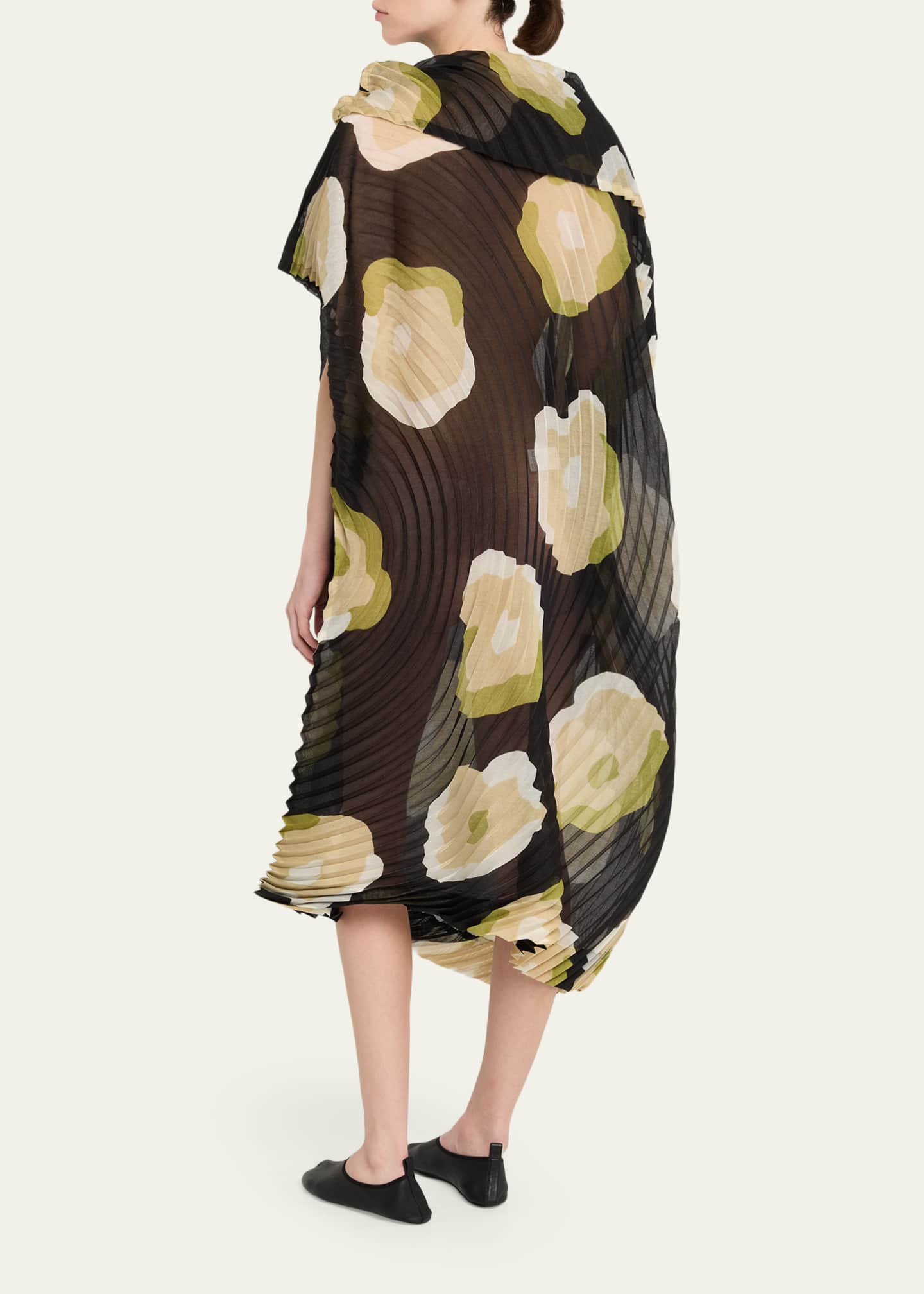 Issey Miyake Verve Pleated Dress - Bergdorf Goodman