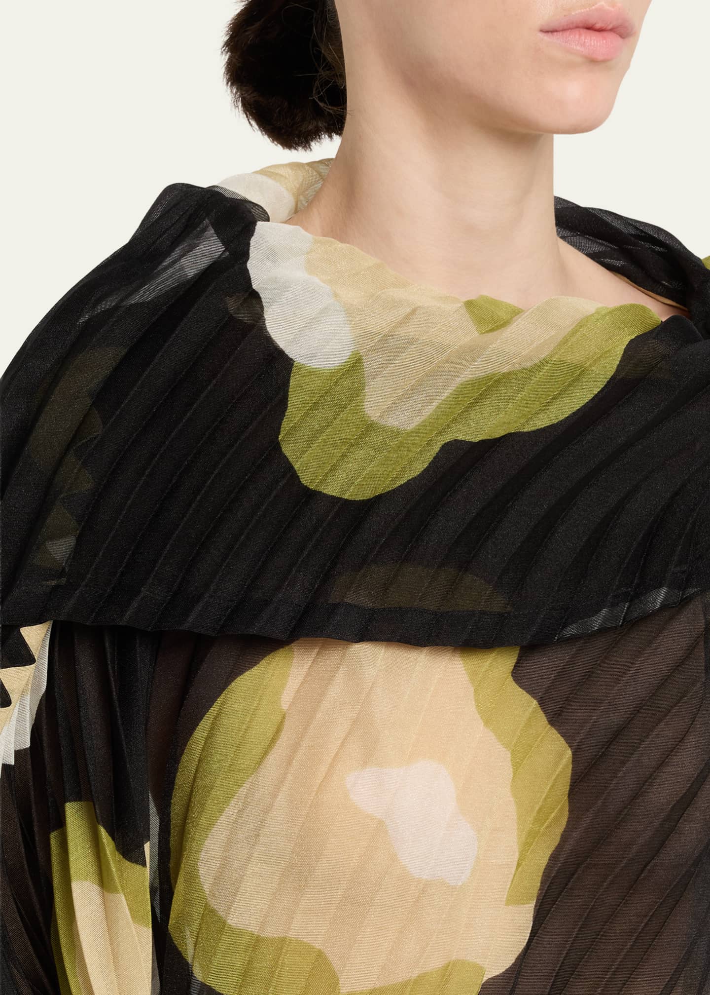 Issey Miyake Verve Pleated Dress - Bergdorf Goodman
