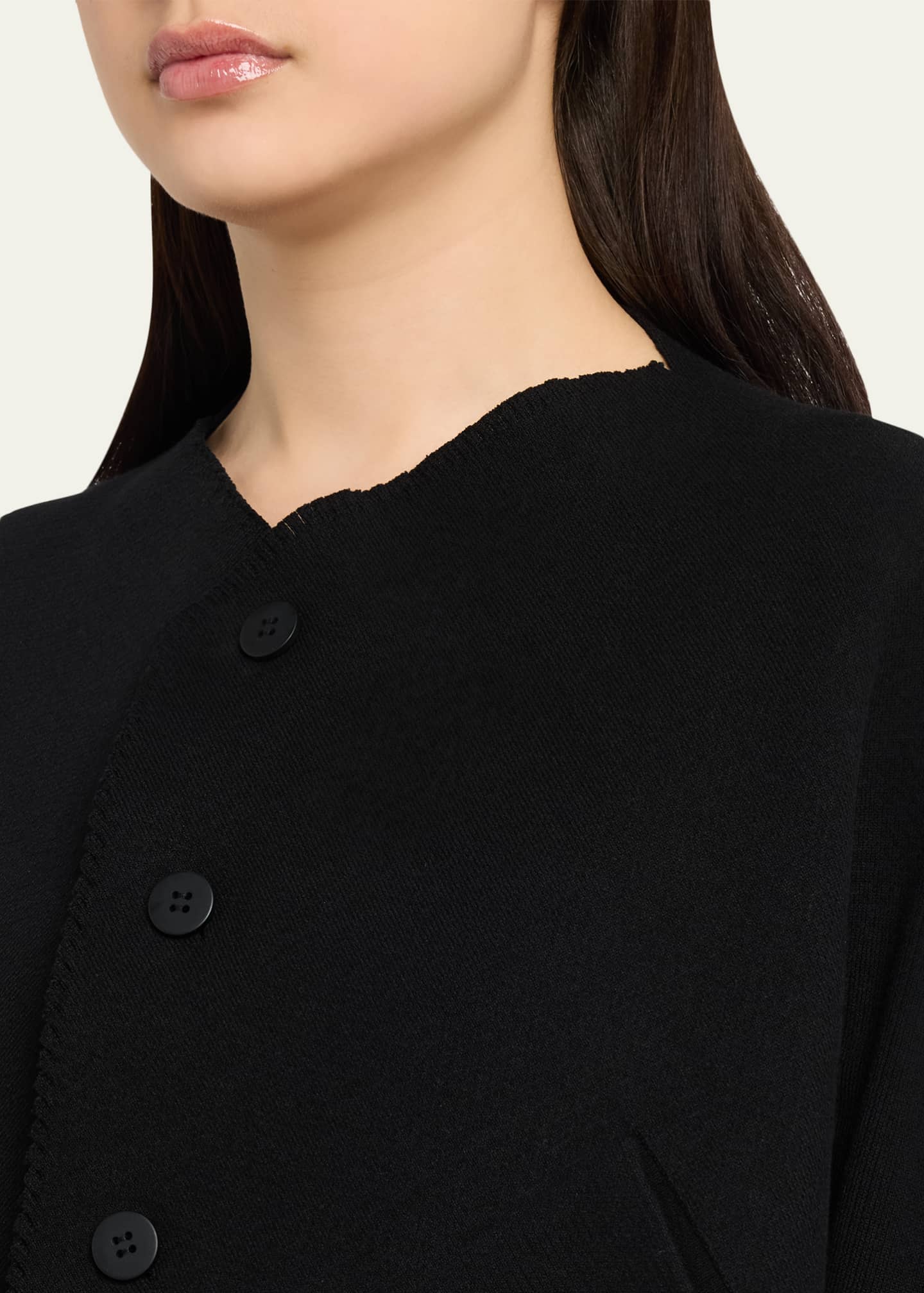 Issey Miyake Campagne Stretch Cotton Cardigan - Bergdorf Goodman