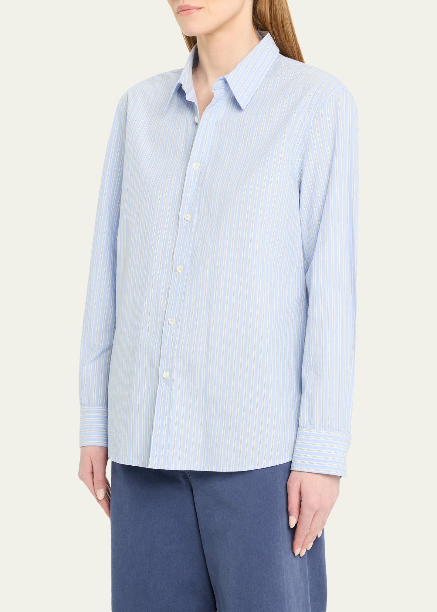 Nili Lotan Raphael Striped Classic Shirt - Bergdorf Goodman