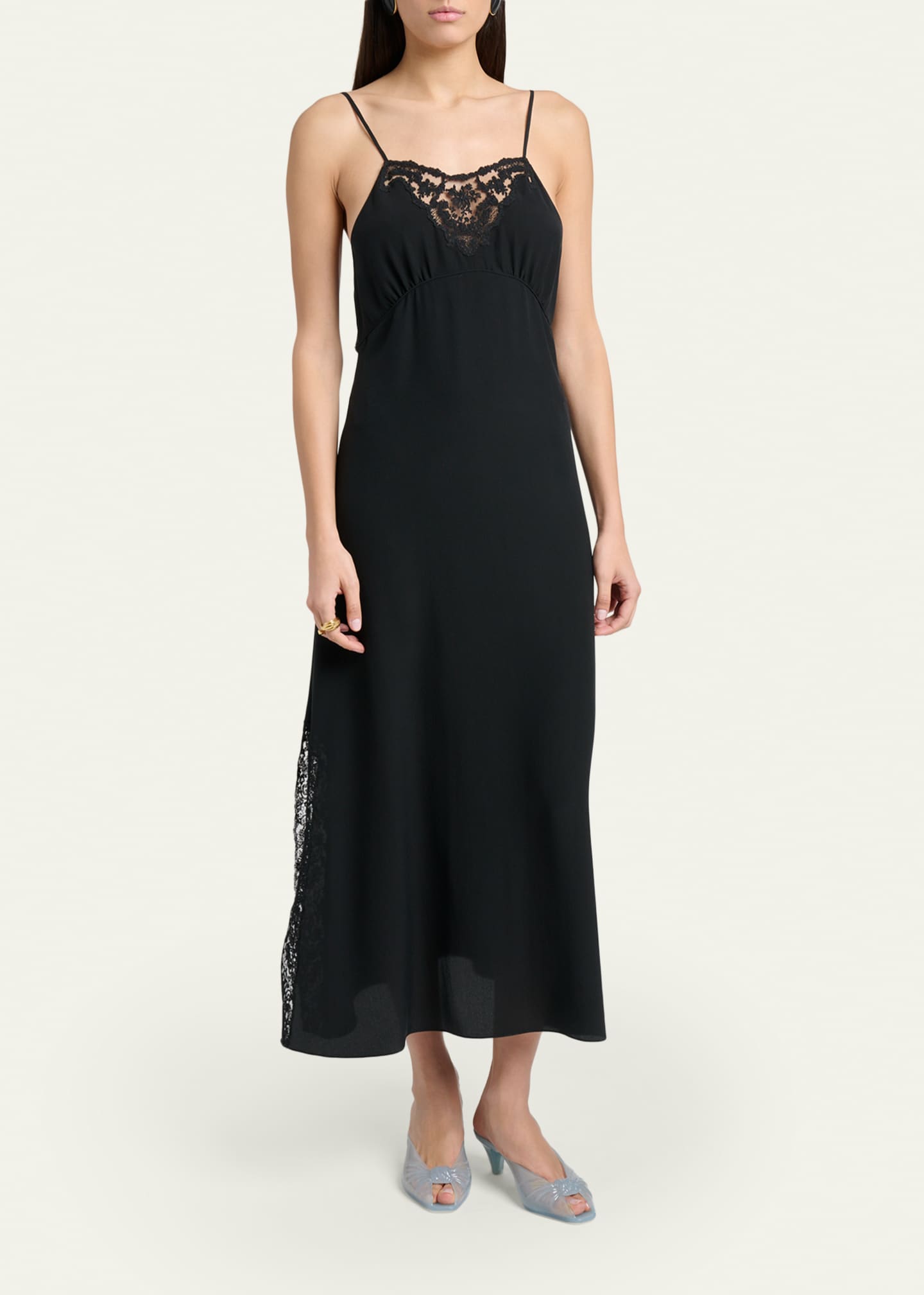 Chloe Knotted Jelly Mules - Bergdorf Goodman